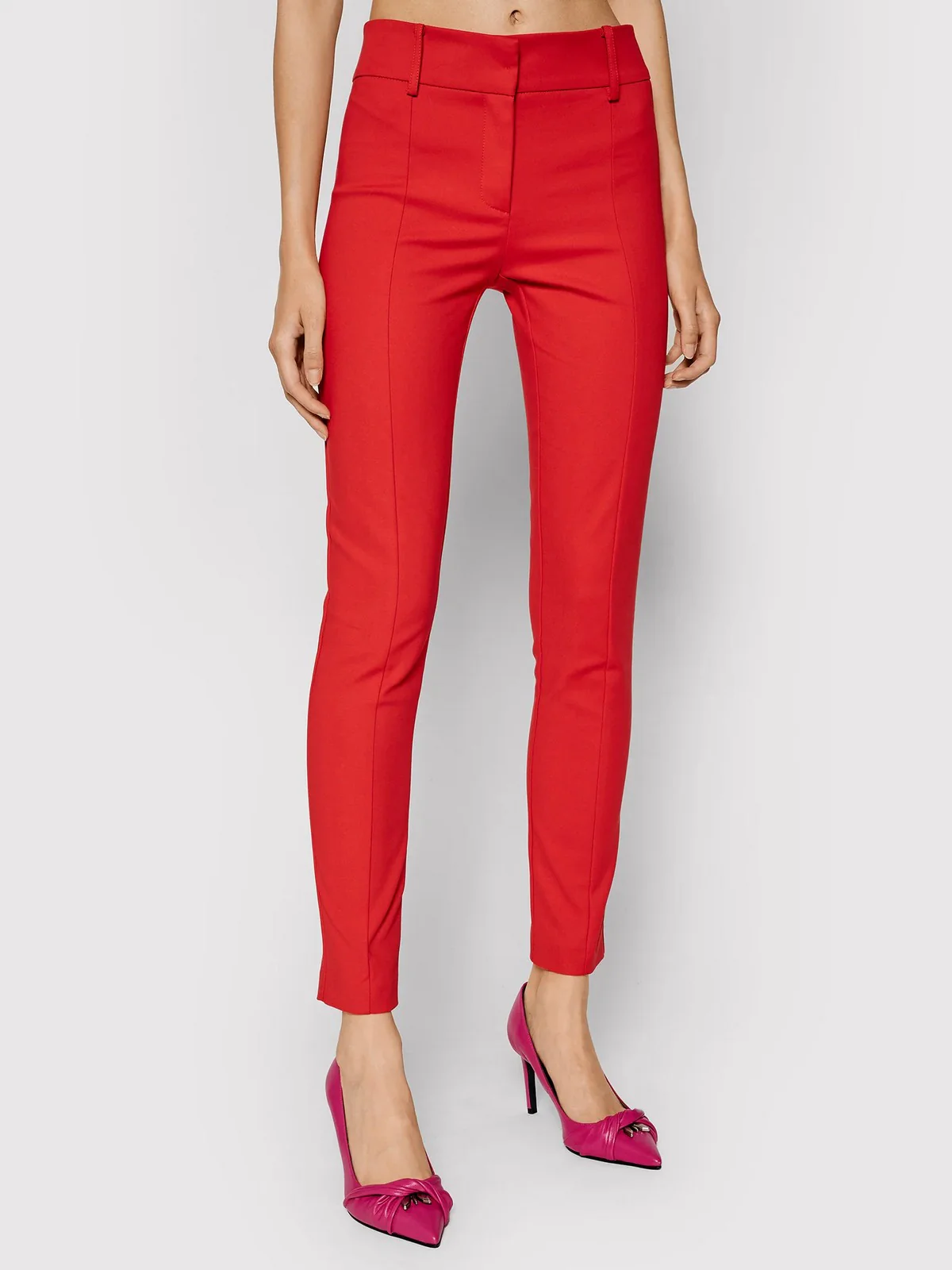 PATRIZIA PEPE Pantalone Donna  CPA368 AQ39 R815 Rosso - Image 2