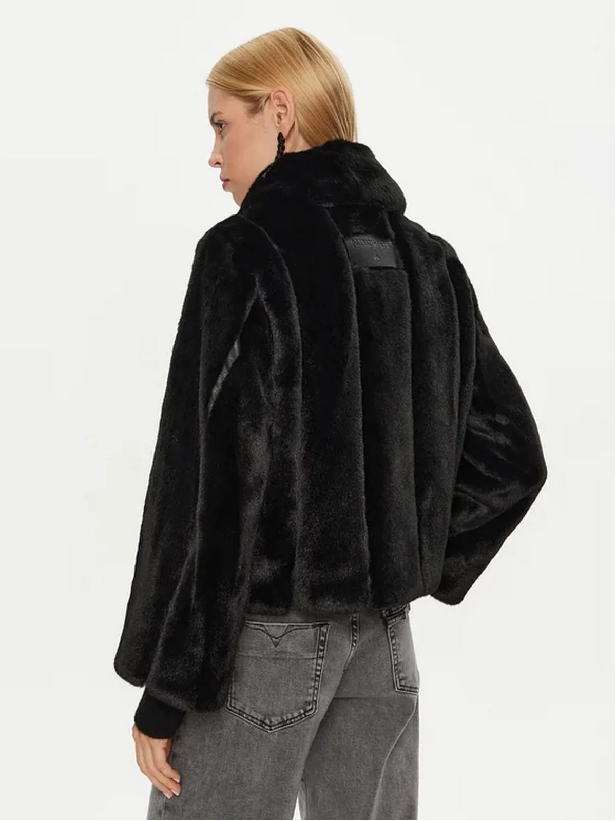 PATRIZIA PEPE Pelliccia Donna  2O0138 E5T7 K103 Nero - Image 3