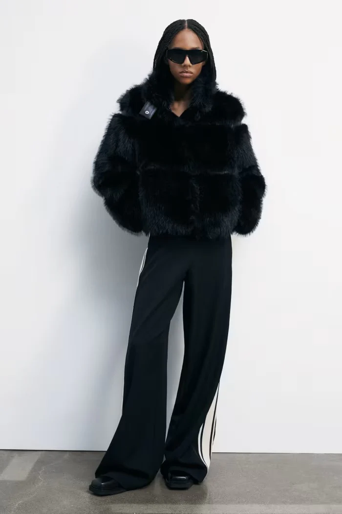 PATRIZIA PEPE Pelliccia Donna  2O0174 E077 K103 NERO - Image 2