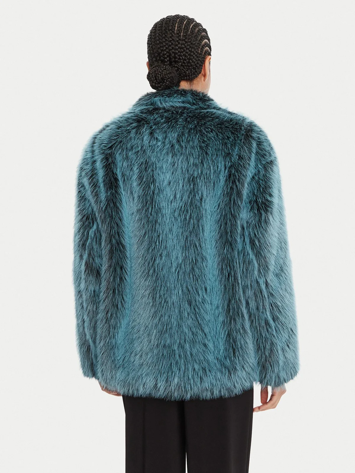 PATRIZIA PEPE Pelliccia Donna  8O0197 E072 G616 MYSTIC GREEN - Image 3
