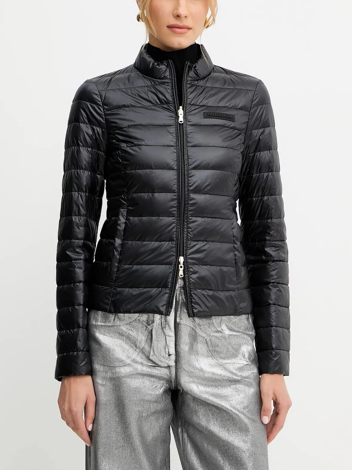 PATRIZIA PEPE Piumino Donna 8O0178 A631 K103 NERO - Image 2