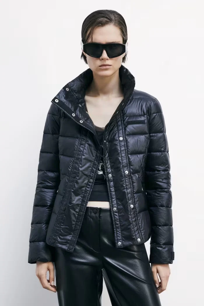 PATRIZIA PEPE Piumino Donna 8O0192 A631 K103 NERO - Image 3