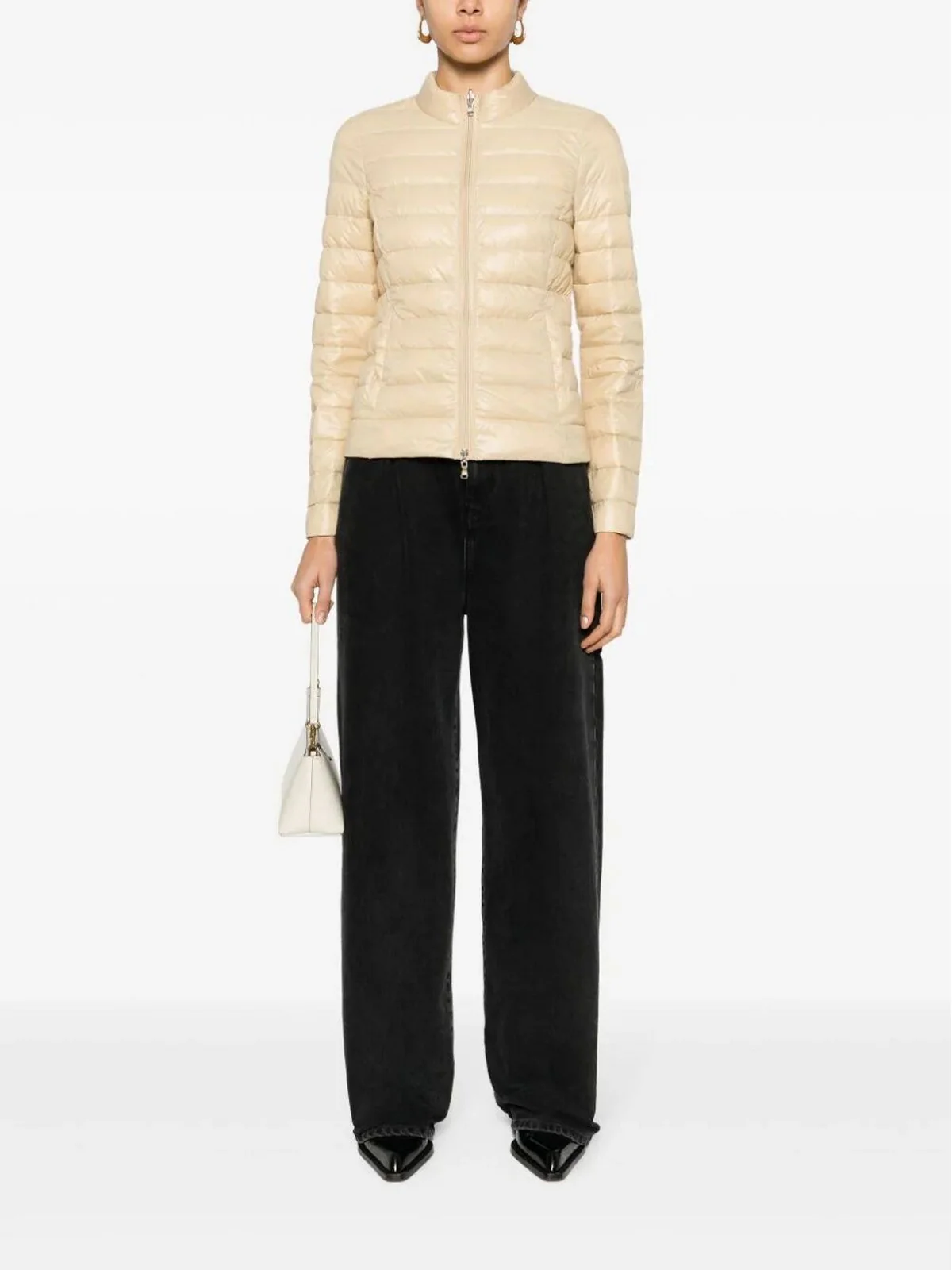 PATRIZIA PEPE Piumino Donna  CO0178 A503 B182 Beige - Image 2