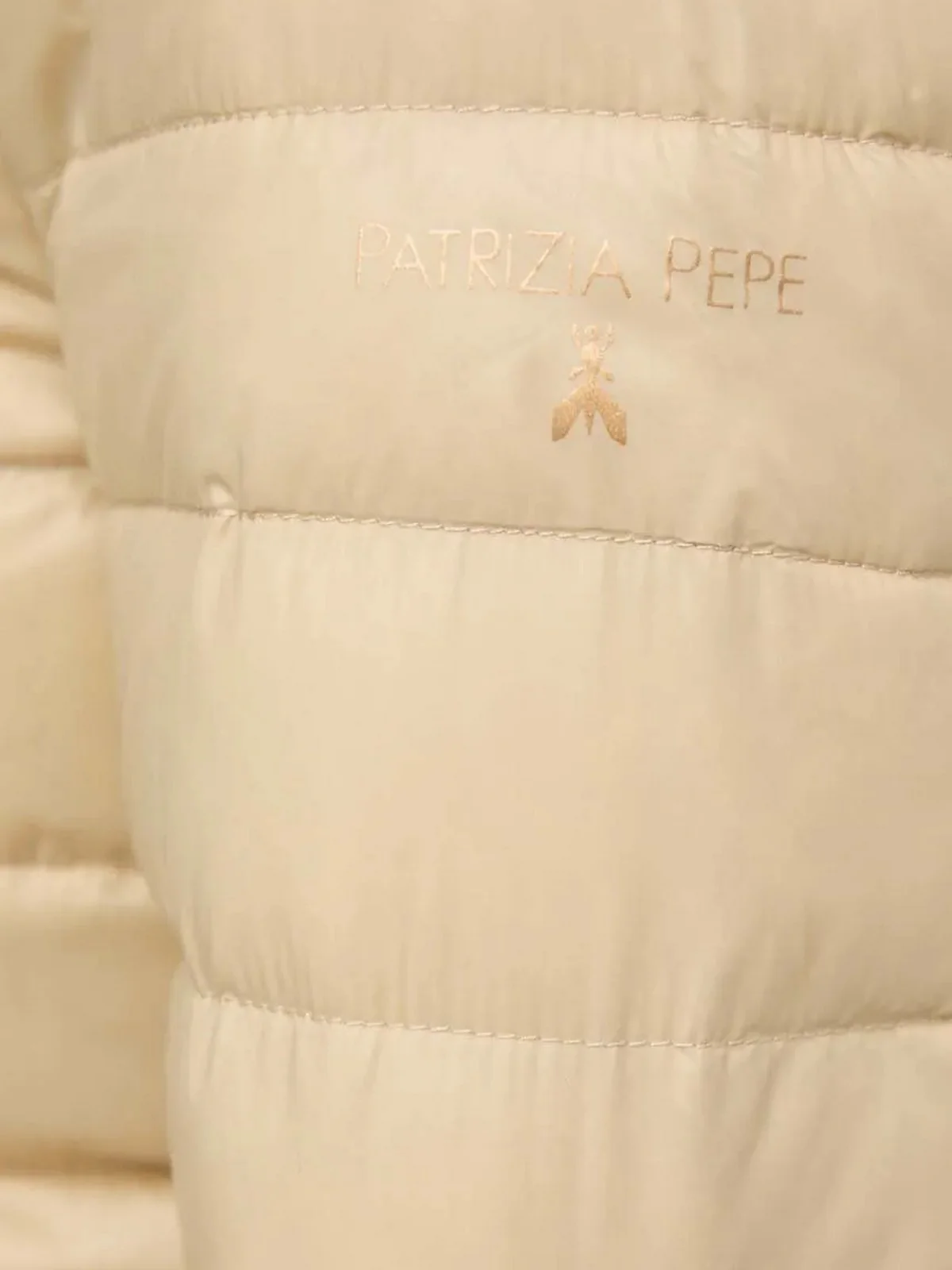 PATRIZIA PEPE Piumino Donna CO0178 A503 B814 Beige - Image 6