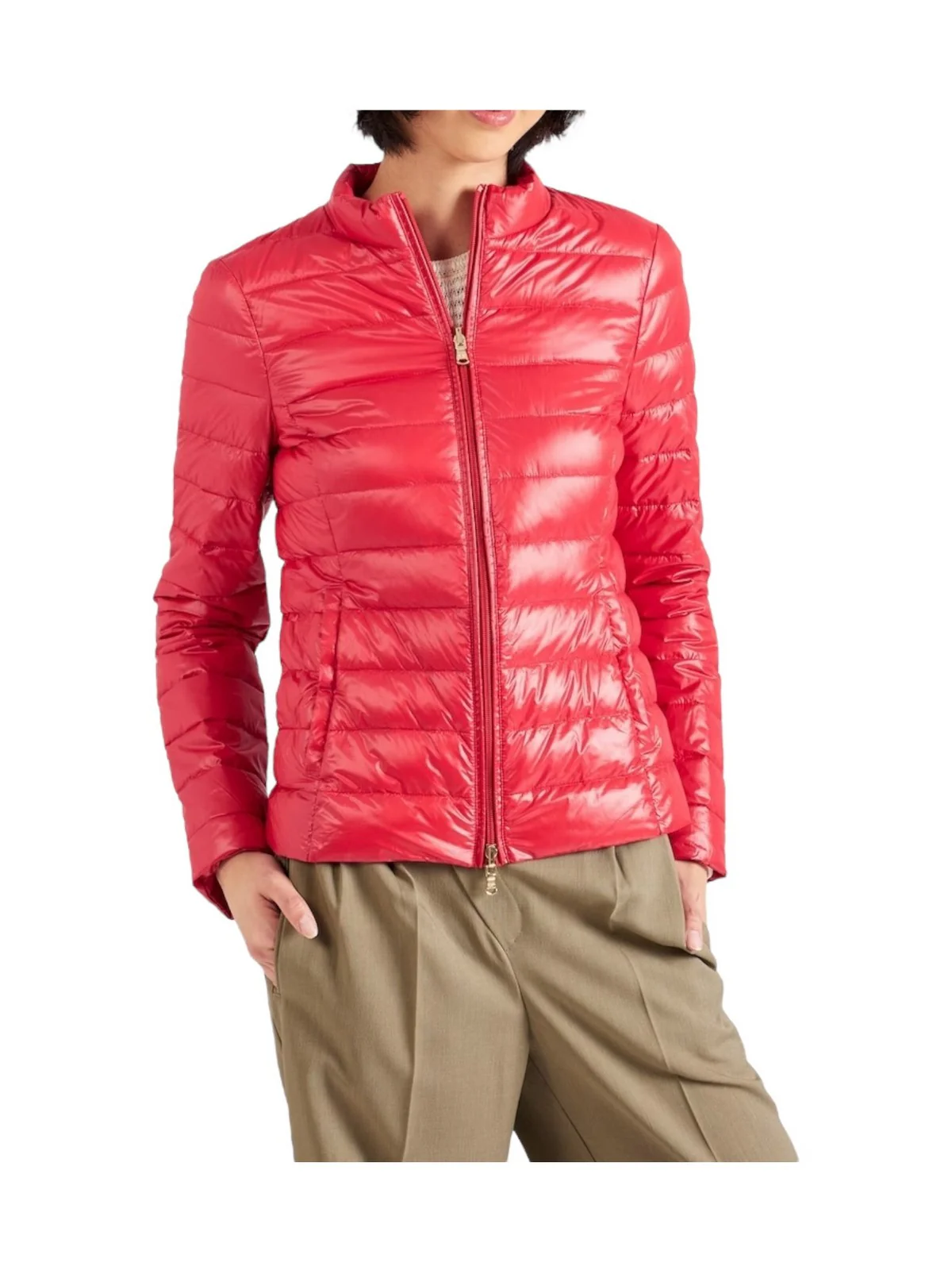 PATRIZIA PEPE Piumino Donna  CO0178 A503 R815 Rosso - Image 2