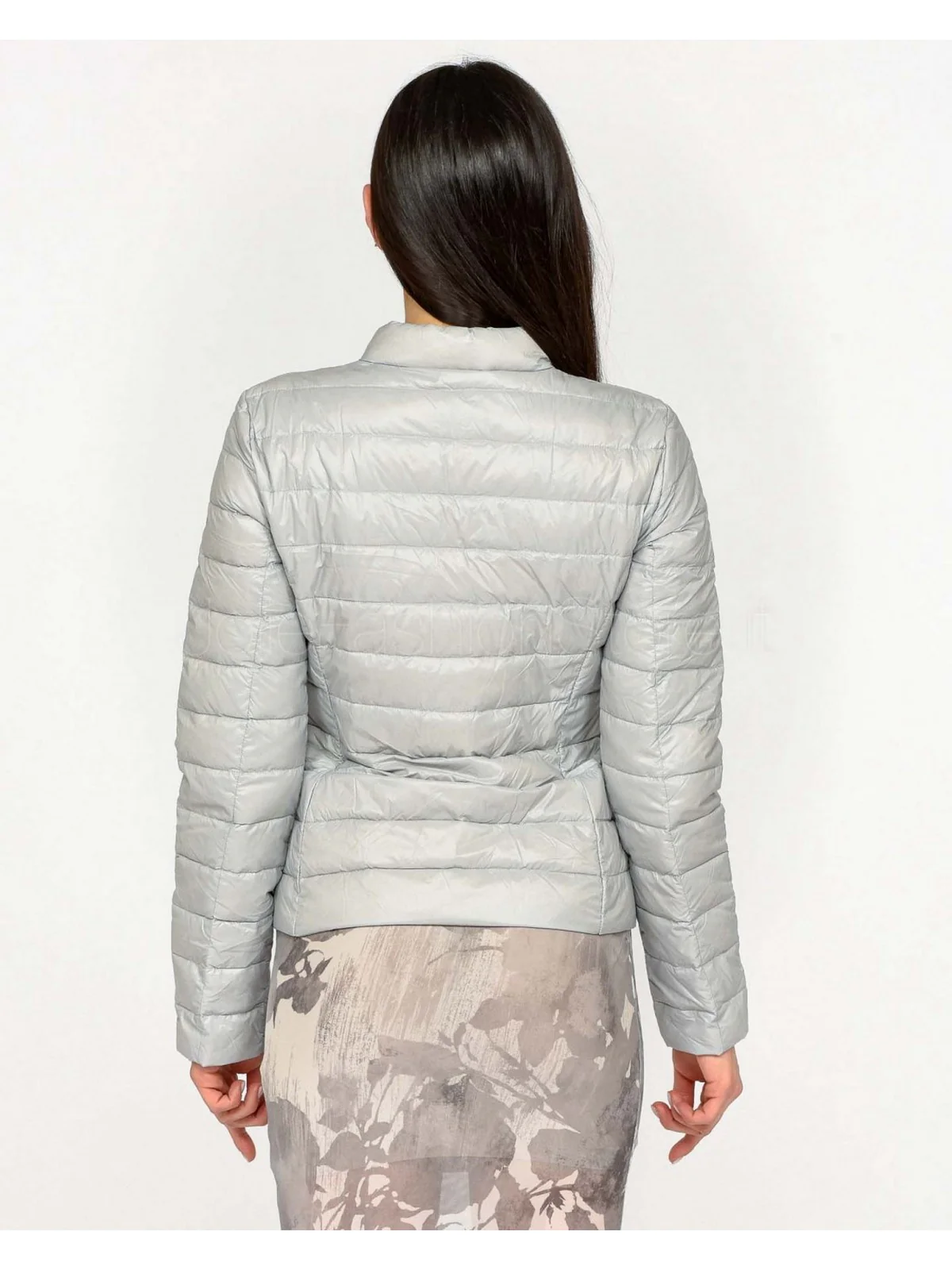 PATRIZIA PEPE Piumino Donna  CO0178 A503 S702 Glass Gray - Image 5
