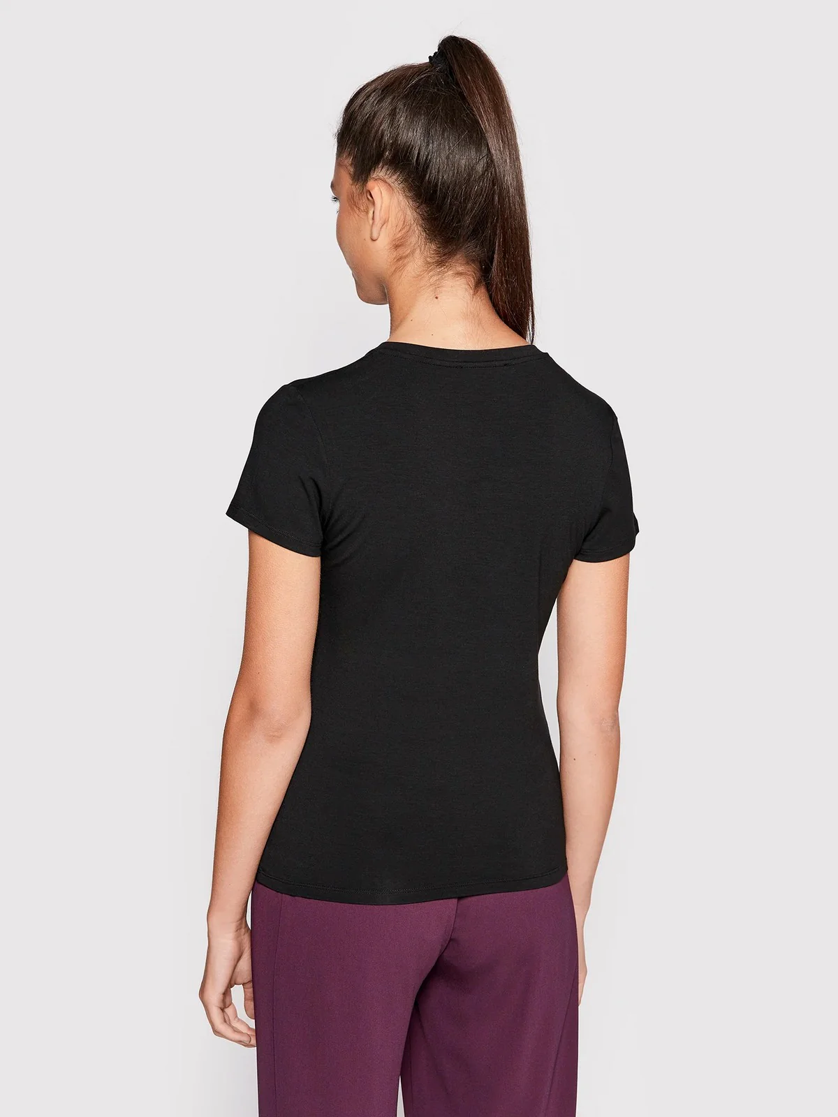 PATRIZIA PEPE T-Shirt e Polo Donna  CM1419 J013 K103 Nero - Image 3