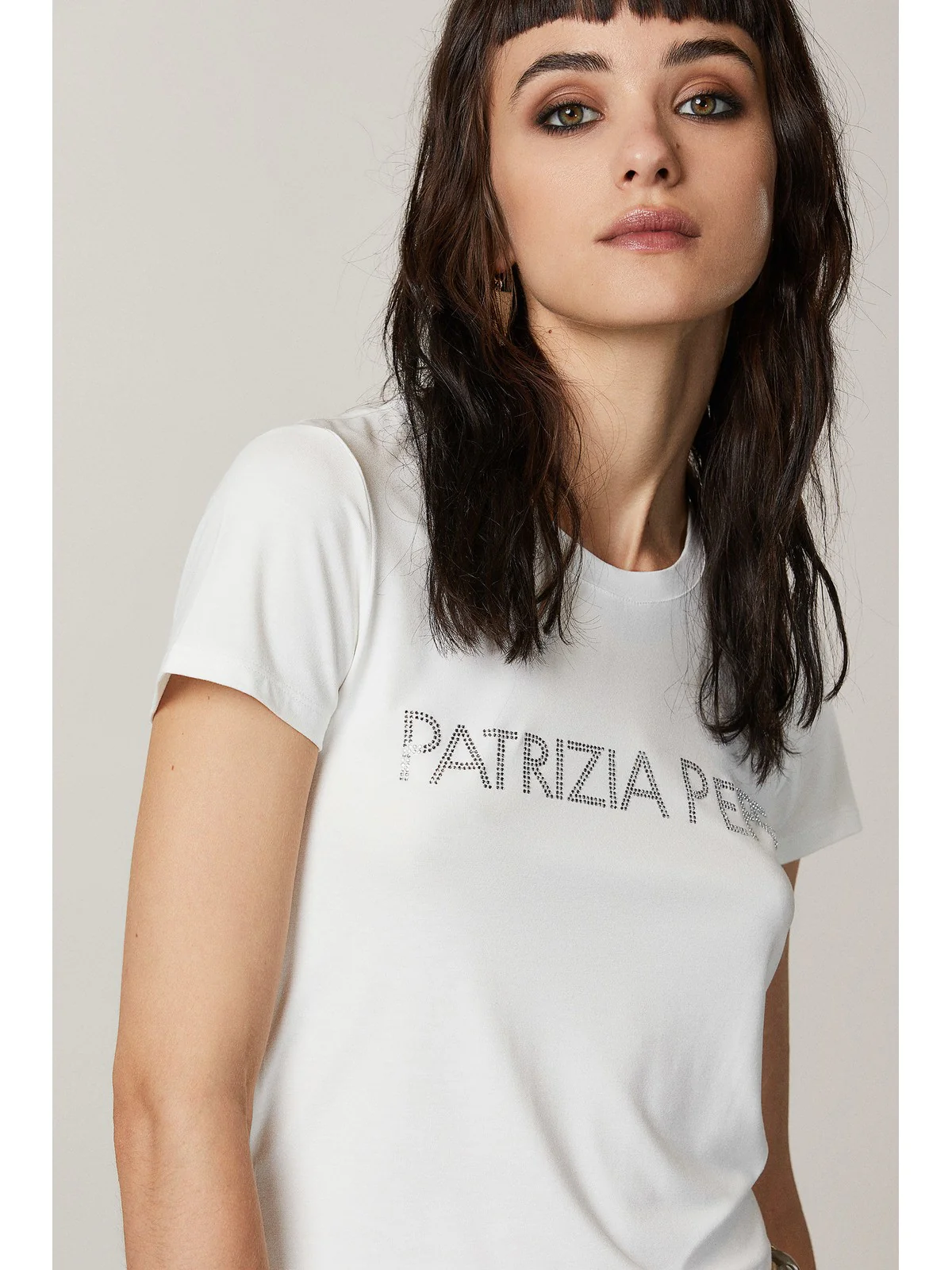 PATRIZIA PEPE T-Shirt e Polo Donna CM1419 J013 W146 Bianco - Image 3
