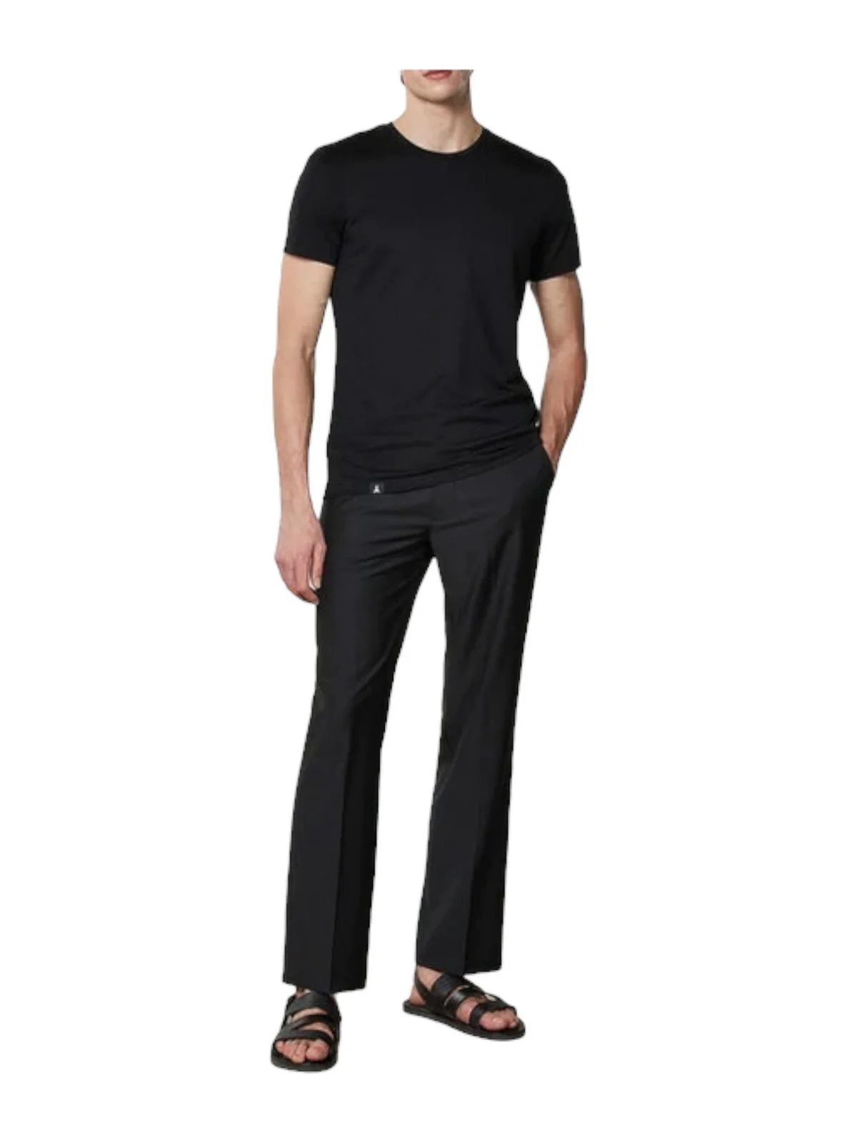 PATRIZIA PEPE T-Shirt e Polo Uomo  5M1343 JT23 K102 Nero - Image 2