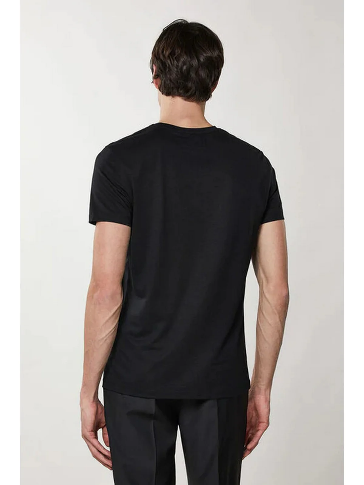 PATRIZIA PEPE T-Shirt e Polo Uomo  5M1343 JT23 K102 Nero - Image 4