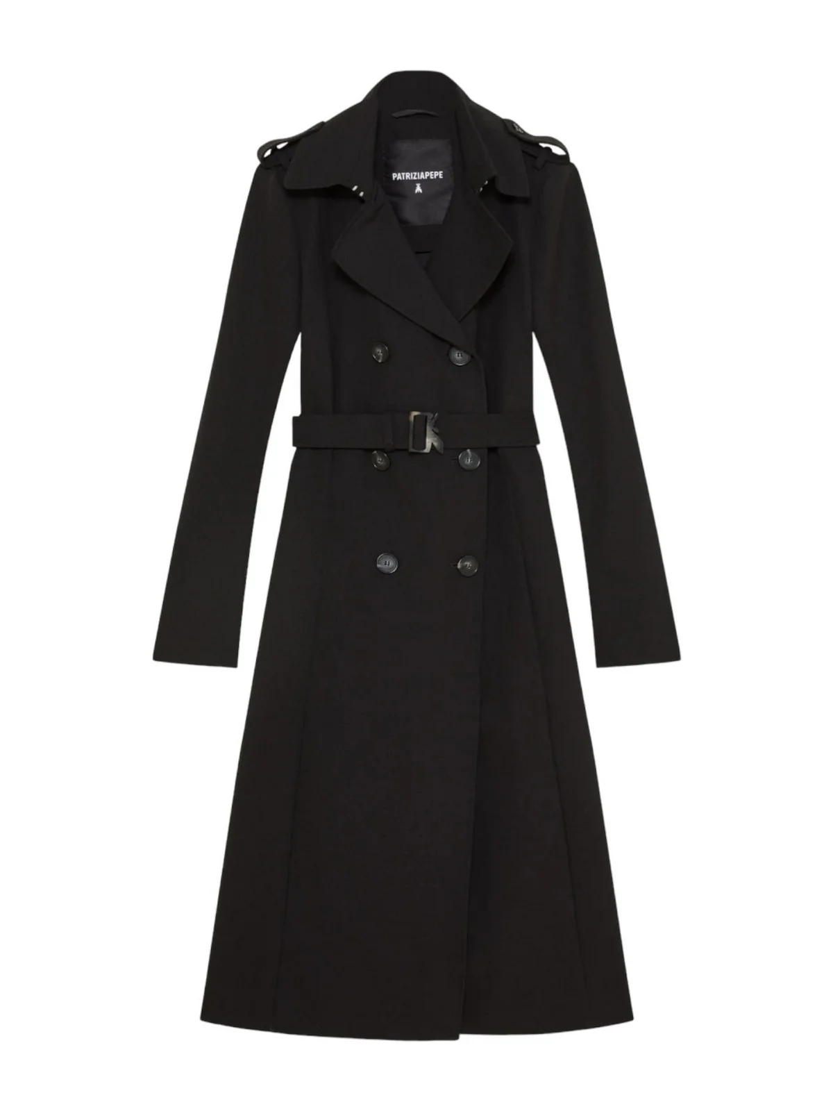 PATRIZIA PEPE Trench Donna 8O0137 A2AW K103 Nero