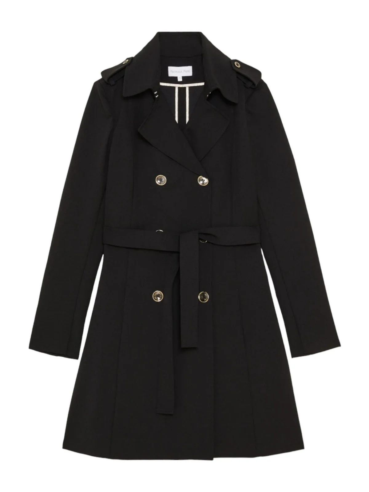 PATRIZIA PEPE Trench Donna  CO0188 A2AW K103 Nero - Image 5