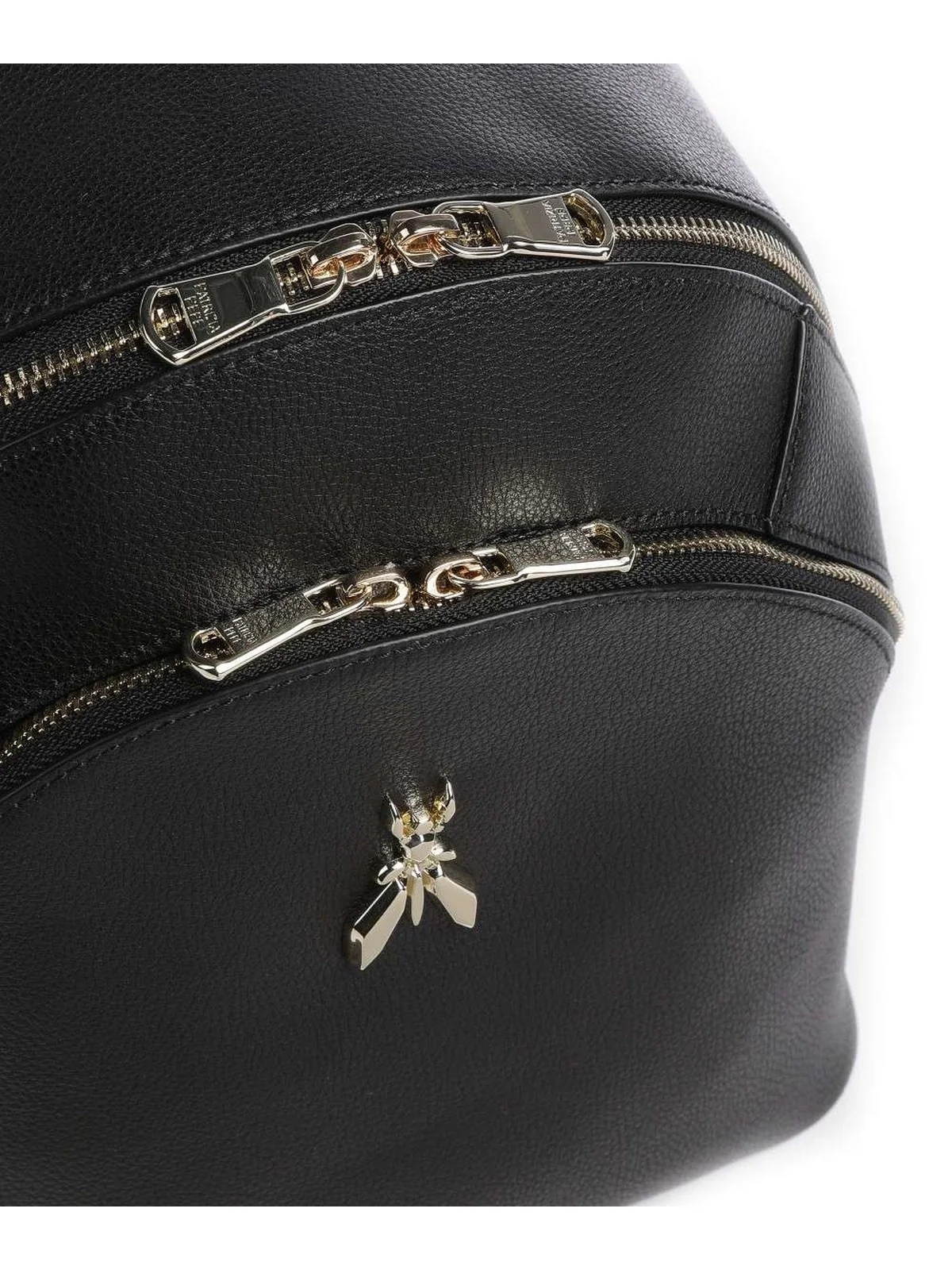 PATRIZIA PEPE Zaino Donna  CB0056 L001 K118 BLACK/LIGHT GOLD - Image 3