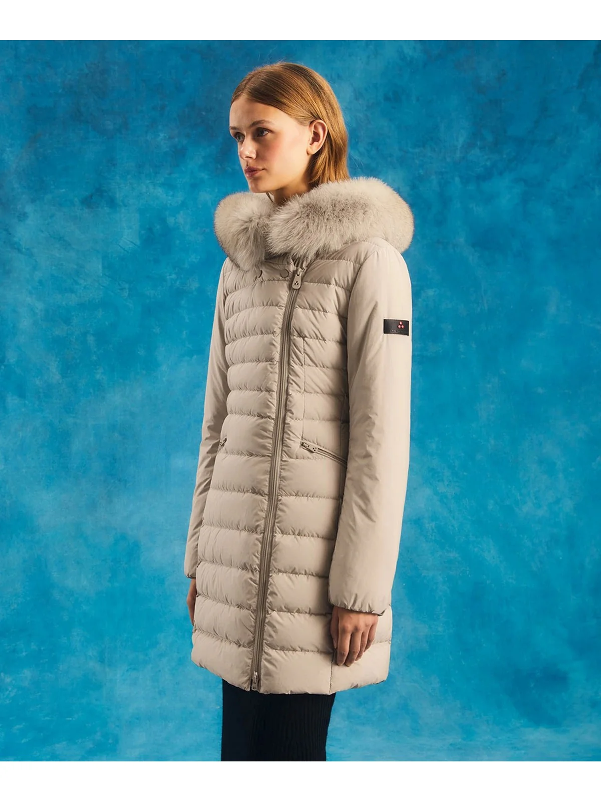 PEUTEREY Piumino Donna SERIOLA ML 04 FUR PED3657 01190986 852 Beige - Image 2
