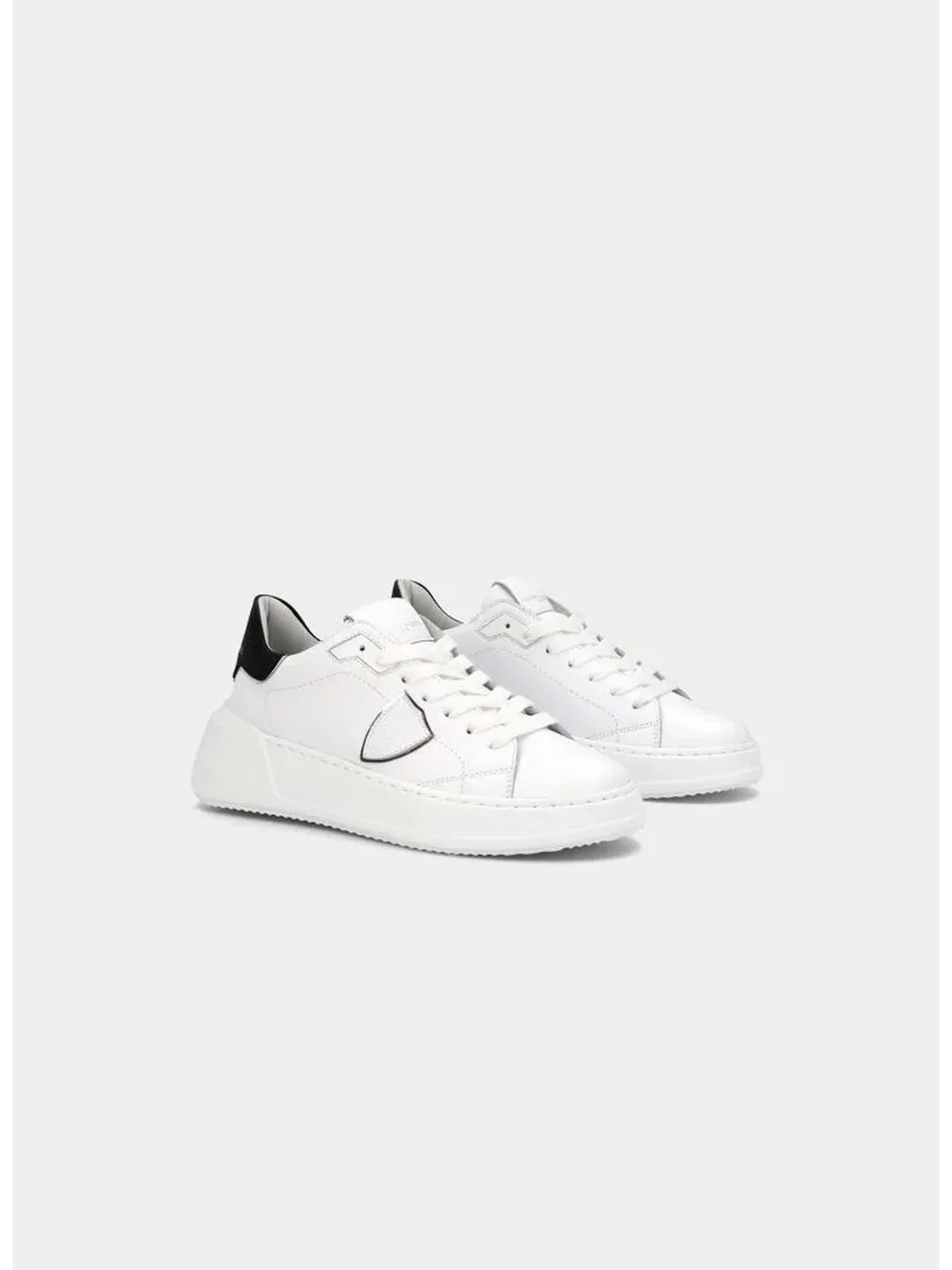 PHILIPPE MODEL Sneaker Donna Tres temple low woman BJLD V010 Bianco - Image 2