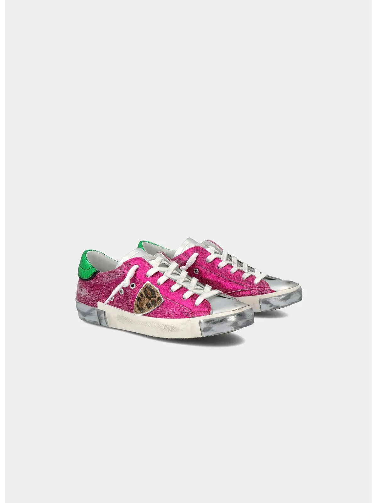 PHILIPPE MODEL Sneaker Donna  PRLD MM01 Rosa - Image 3