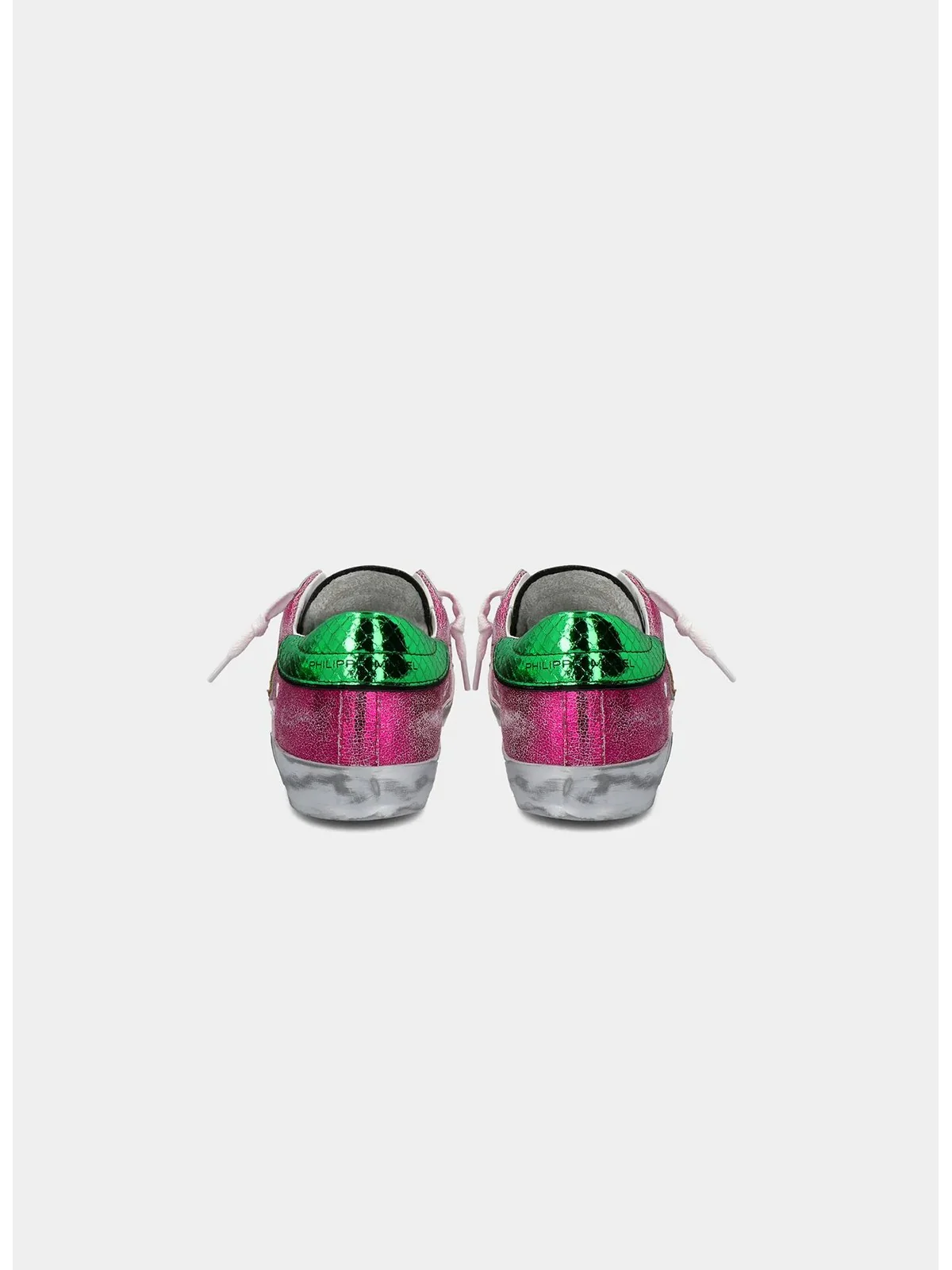 PHILIPPE MODEL Sneaker Donna  PRLD MM01 Rosa - Image 5