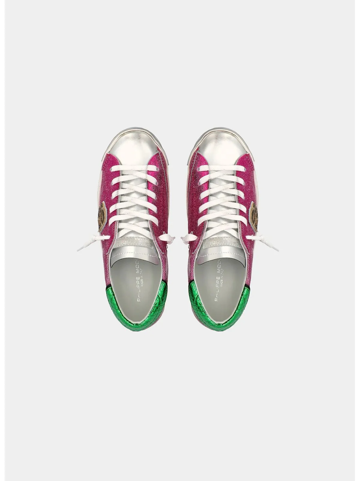 PHILIPPE MODEL Sneaker Donna  PRLD MM01 Rosa - Image 6