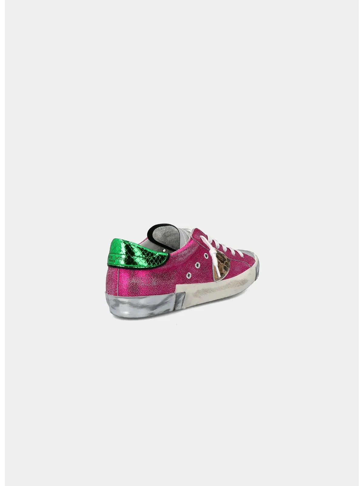 PHILIPPE MODEL Sneaker Donna  PRLD MM01 Rosa - Image 7