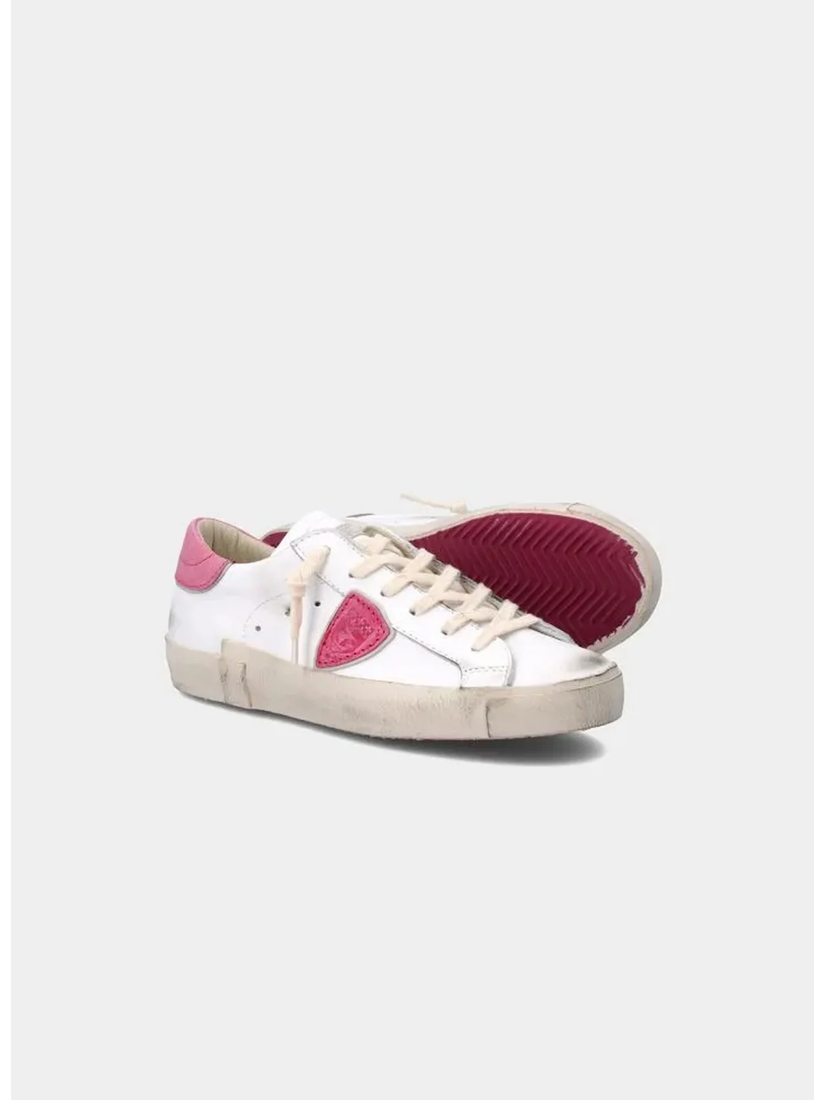 PHILIPPE MODEL Sneaker Donna PRLD VP18 Bianco - Image 7