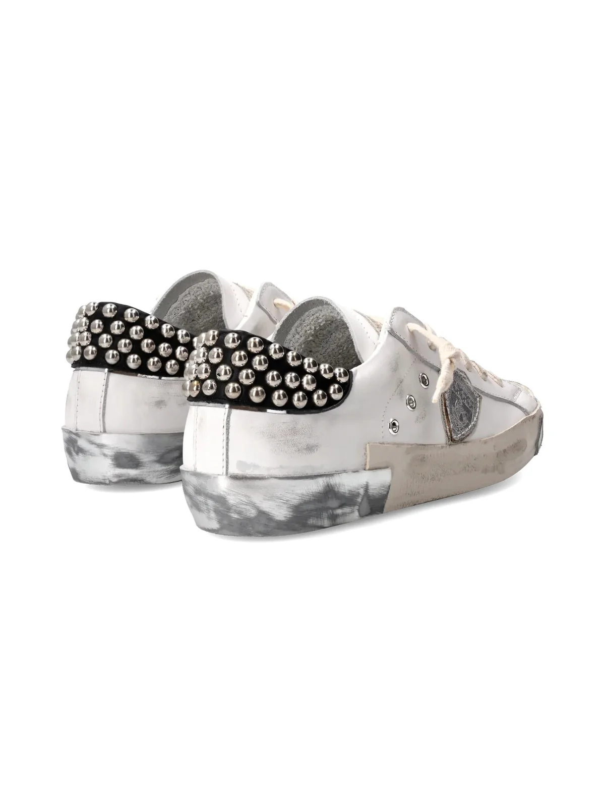 PHILIPPE MODEL Sneaker Donna Prsx Low Woman PRLD SVS1 Bianco - Image 3