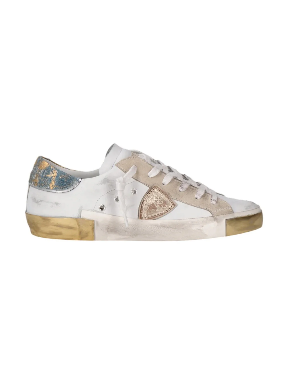 PHILIPPE MODEL Sneaker Donna Prsx Low Woman PRLD VDM1 Bianco