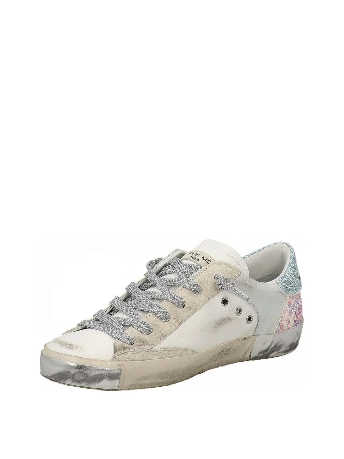 PHILIPPE MODEL Sneaker Donna Prsx Low Woman PRLD VYX2 Bianco - Image 2