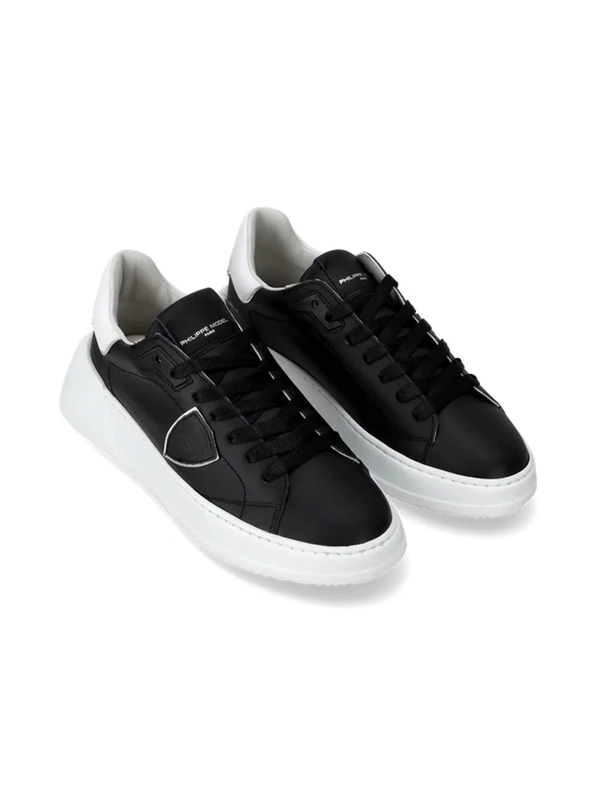 PHILIPPE MODEL Sneaker Donna Tres temple low woman BJLD V005 Nero - Image 2