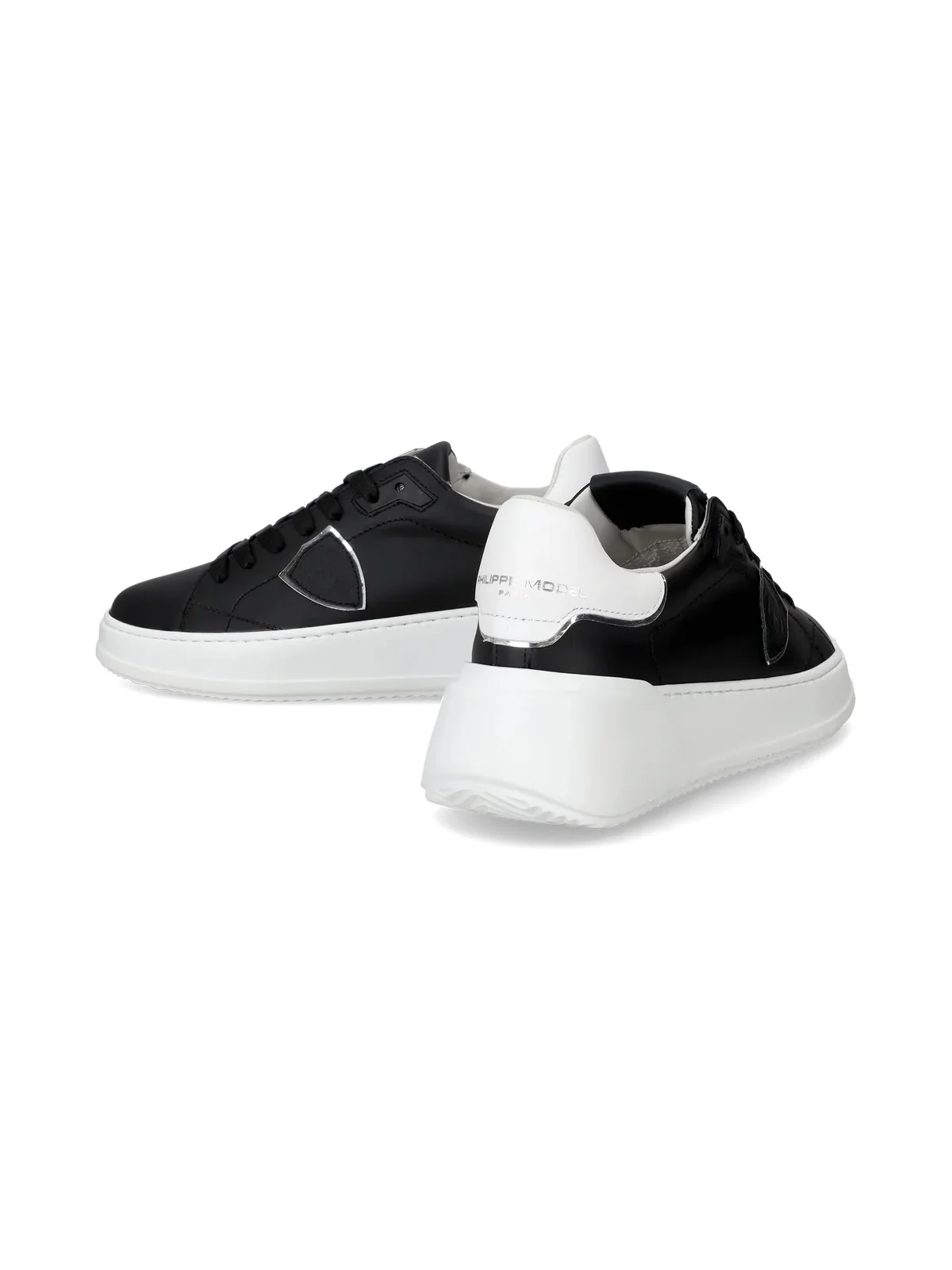 PHILIPPE MODEL Sneaker Donna Tres temple low woman BJLD V005 Nero - Image 6