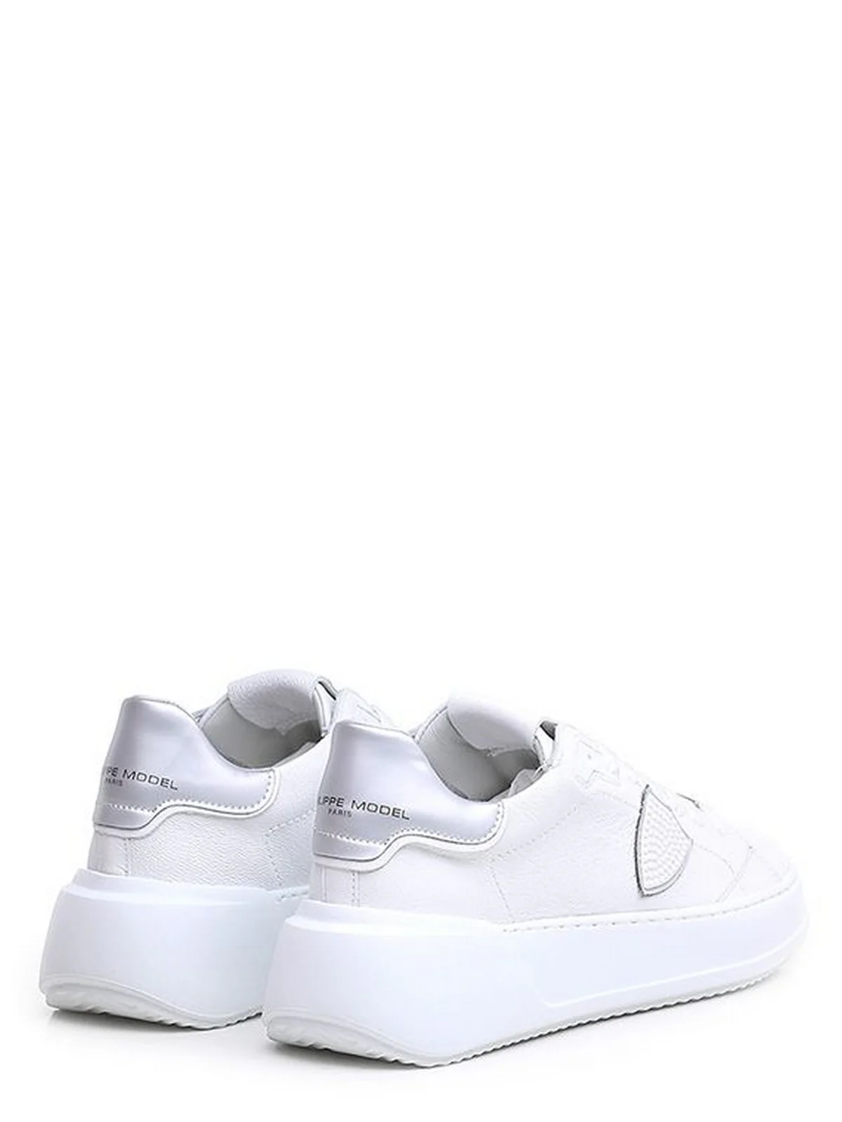 PHILIPPE MODEL Sneaker Donna Tres temple low woman BJLD VKD1 Bianco - Image 2