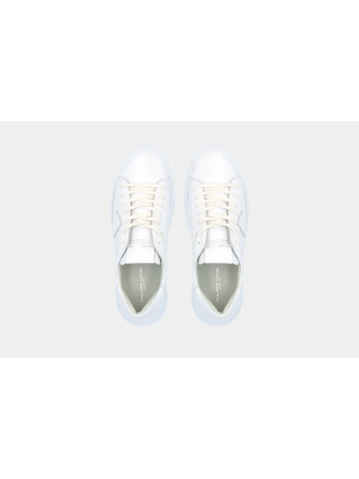 PHILIPPE MODEL Sneaker Uomo Temple low man BTLU V001 BLANC - Image 5