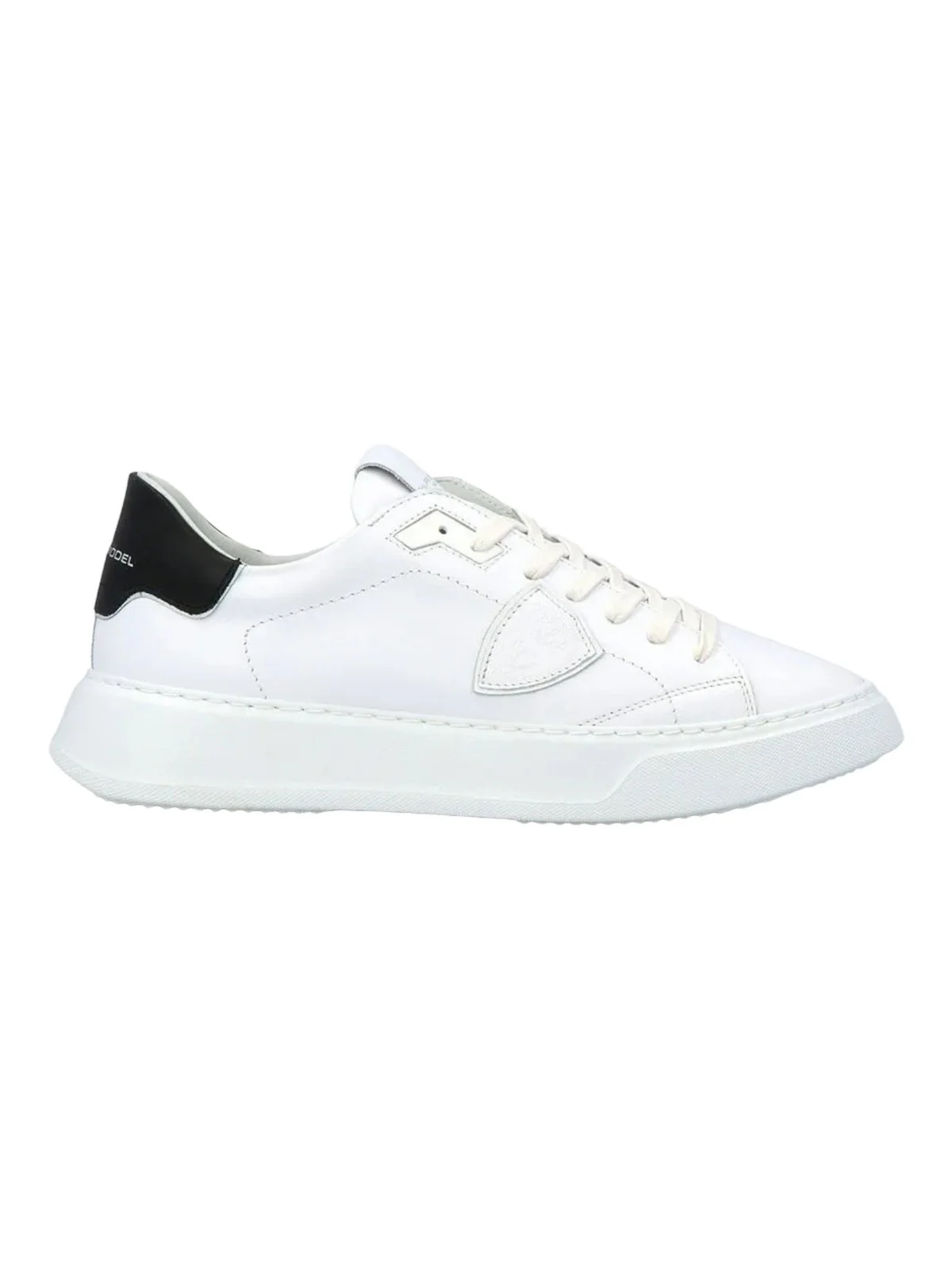 PHILIPPE MODEL Sneaker Uomo Temple low man BTLU V007 BLANC NOIR