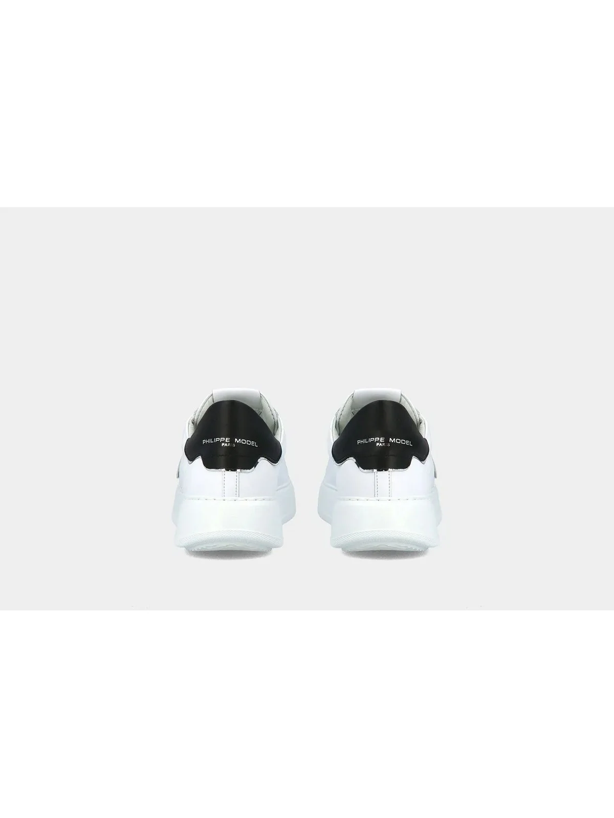 PHILIPPE MODEL Sneaker Uomo Temple low man BTLU V007 BLANC NOIR - Image 4