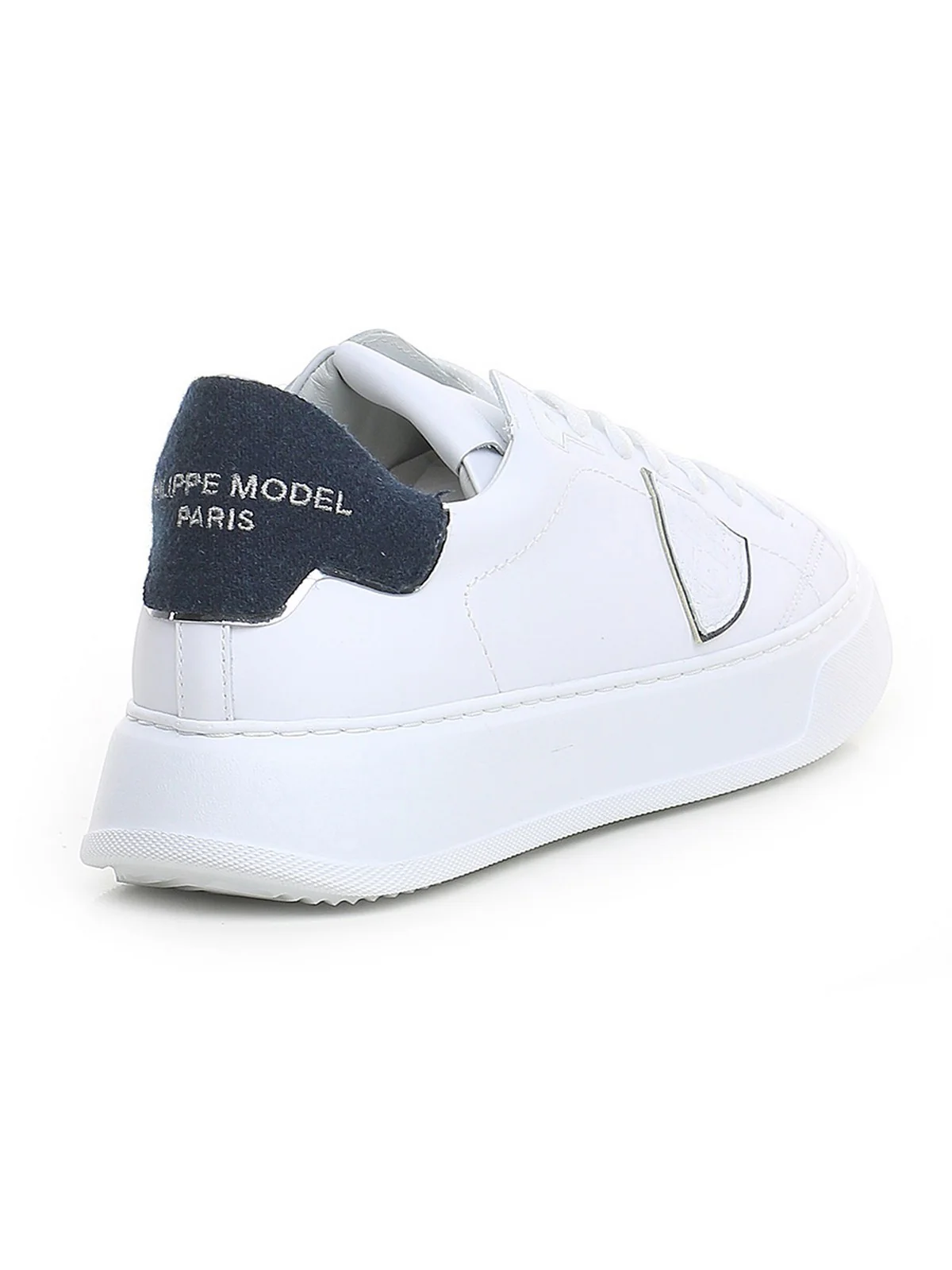 PHILIPPE MODEL Sneaker Uomo BTLU VLL1 Bianco - Image 4