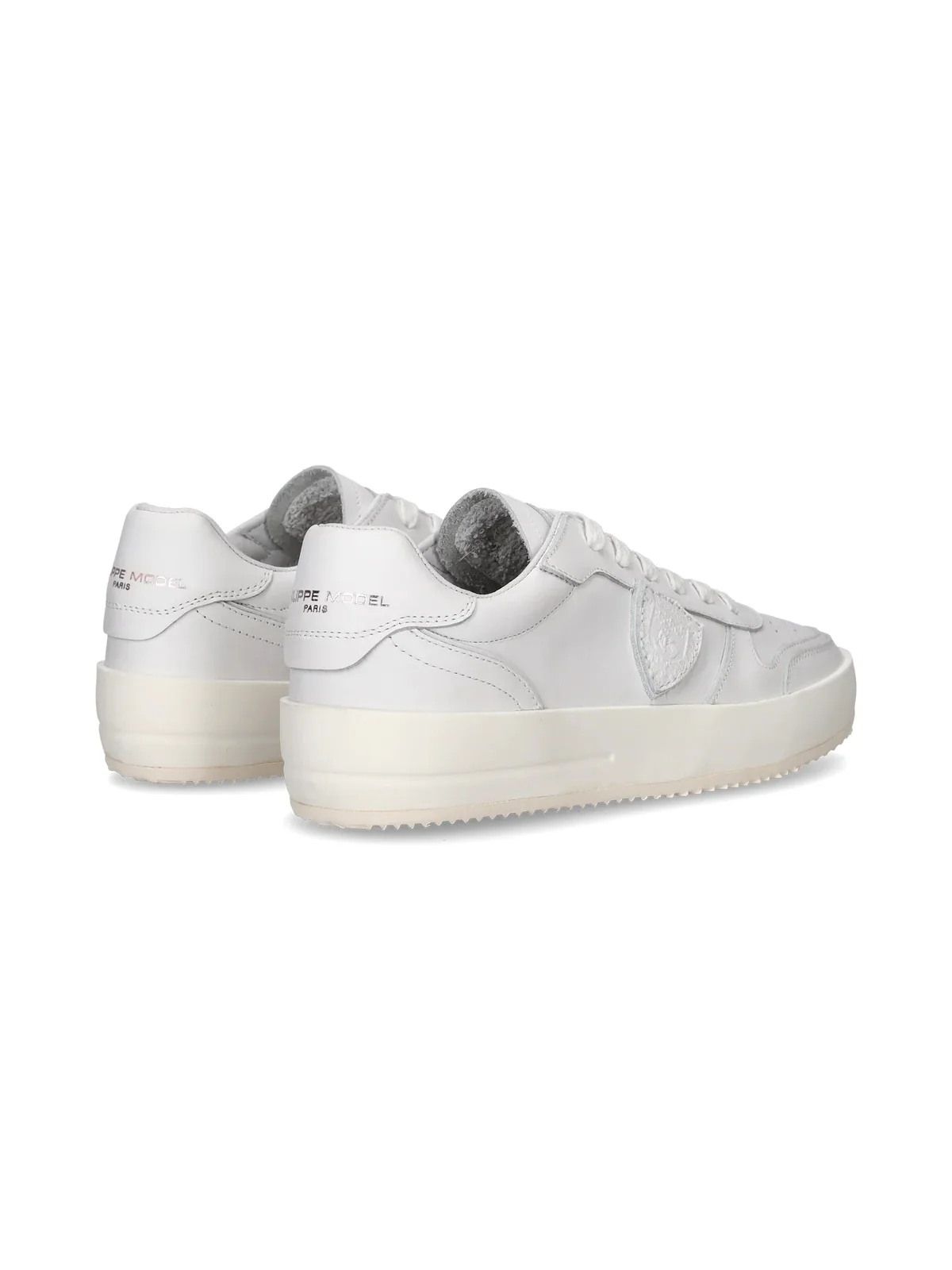 PHILIPPE MODEL Sneaker Uomo Nice Low Man VNLU V001 Bianco - Image 3