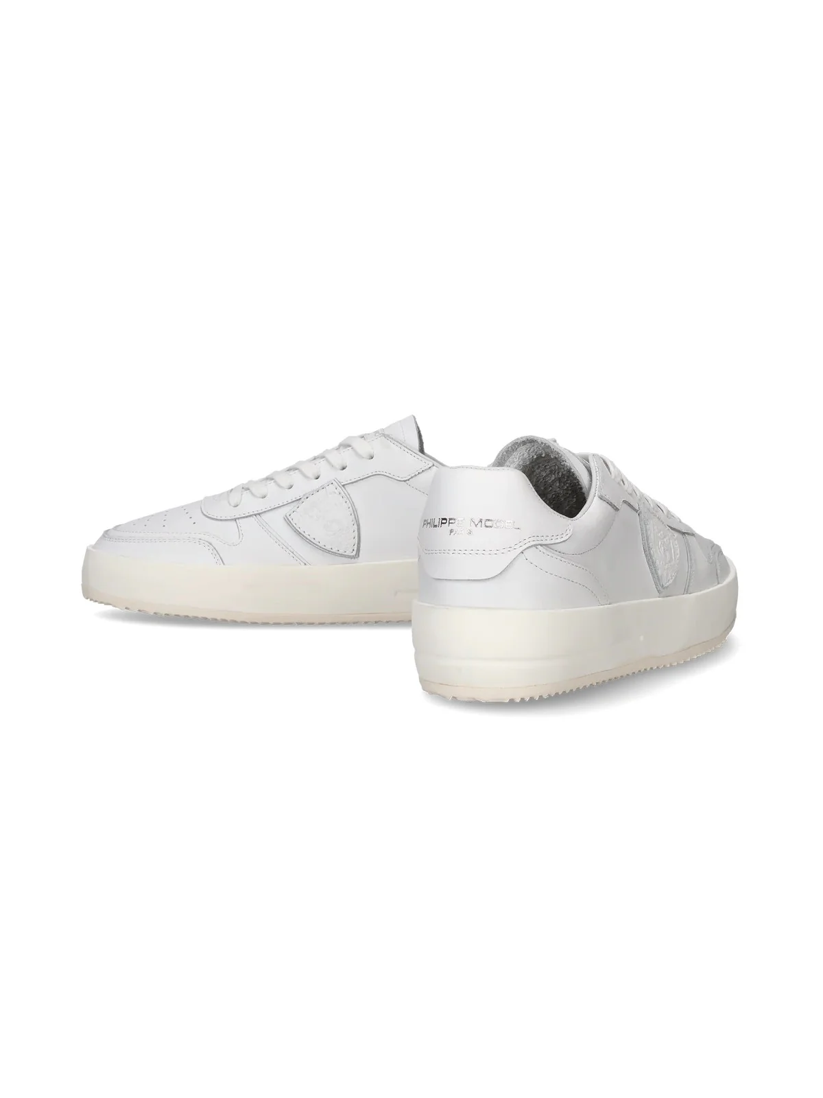 PHILIPPE MODEL Sneaker Uomo Nice Low Man VNLU V001 Bianco - Image 6