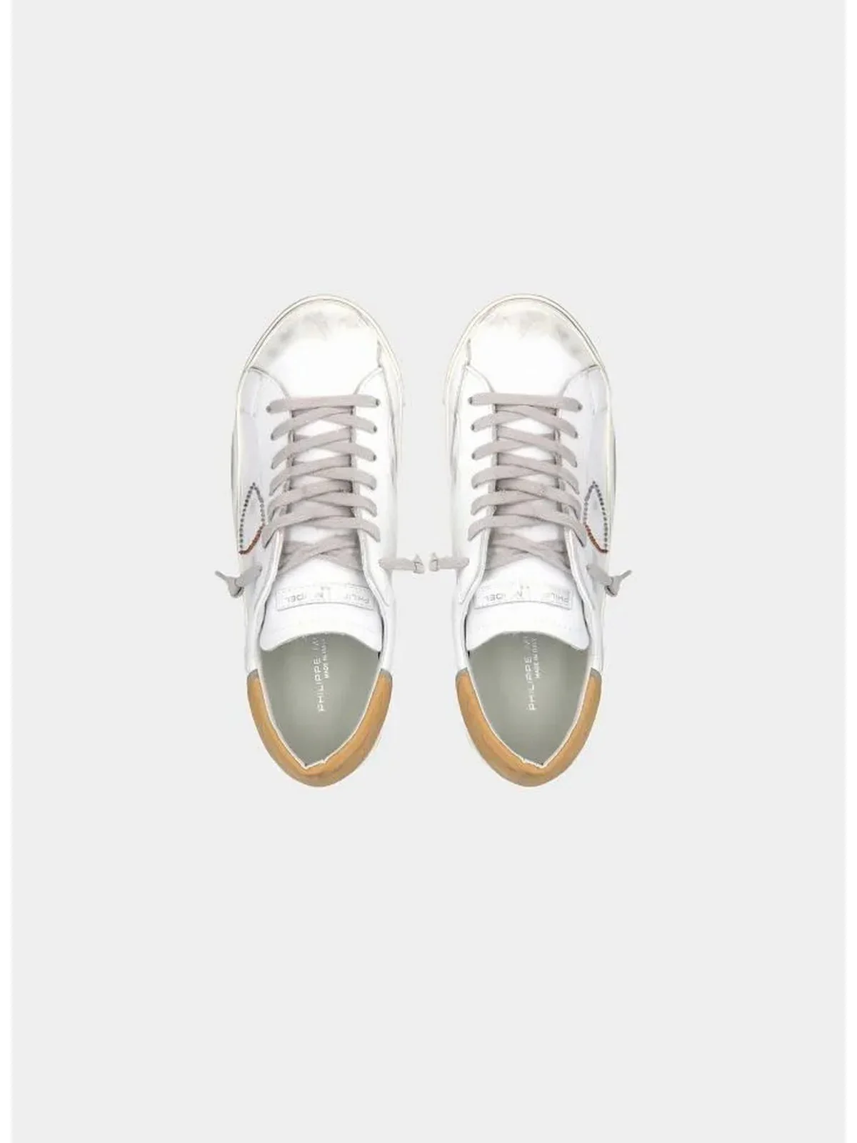 PHILIPPE MODEL Sneaker Uomo  PRLU VB28 Beige - Image 6