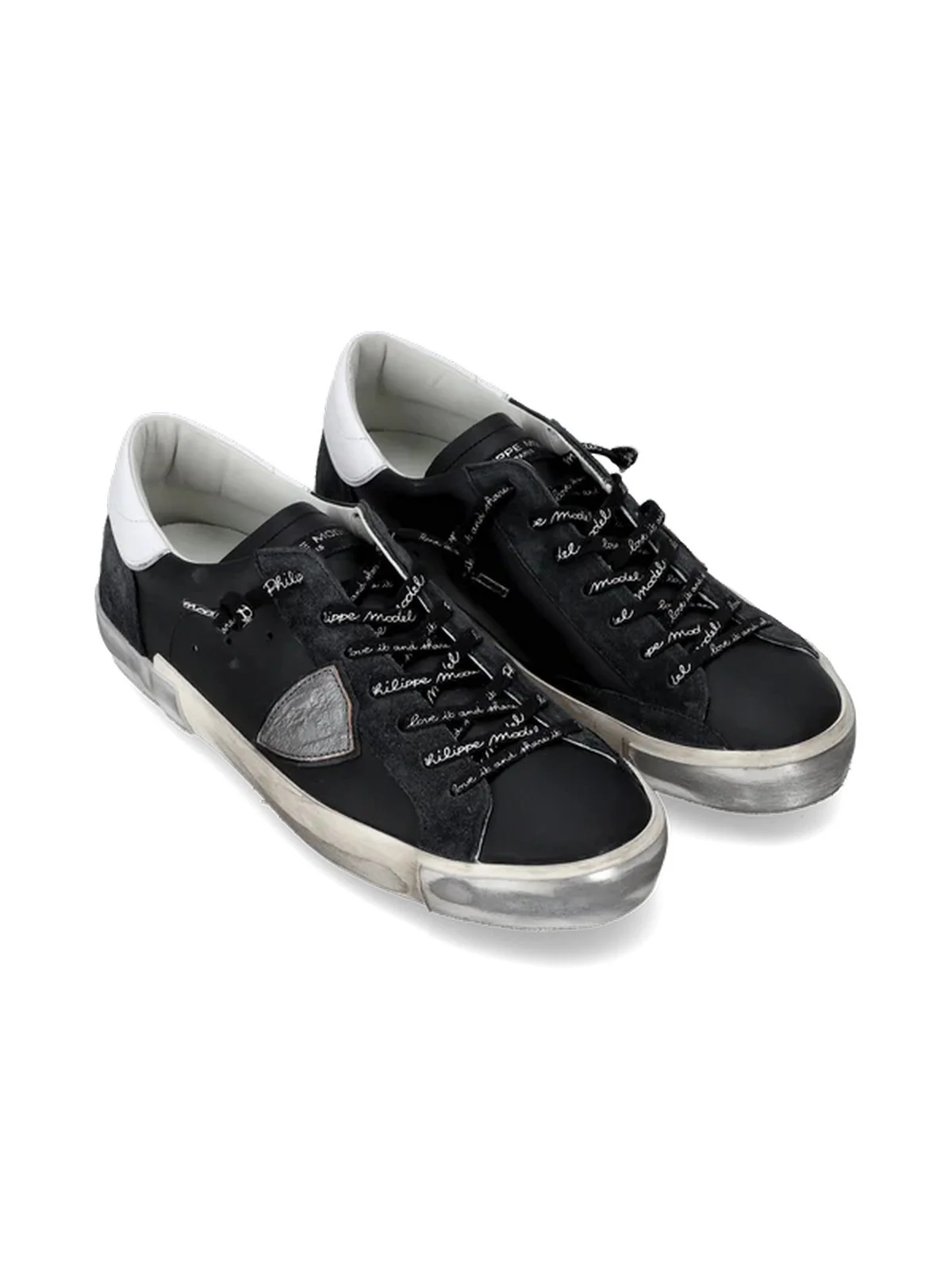 PHILIPPE MODEL Sneaker Uomo Prsx Low Man PRLU MA01 Bianco - Image 2
