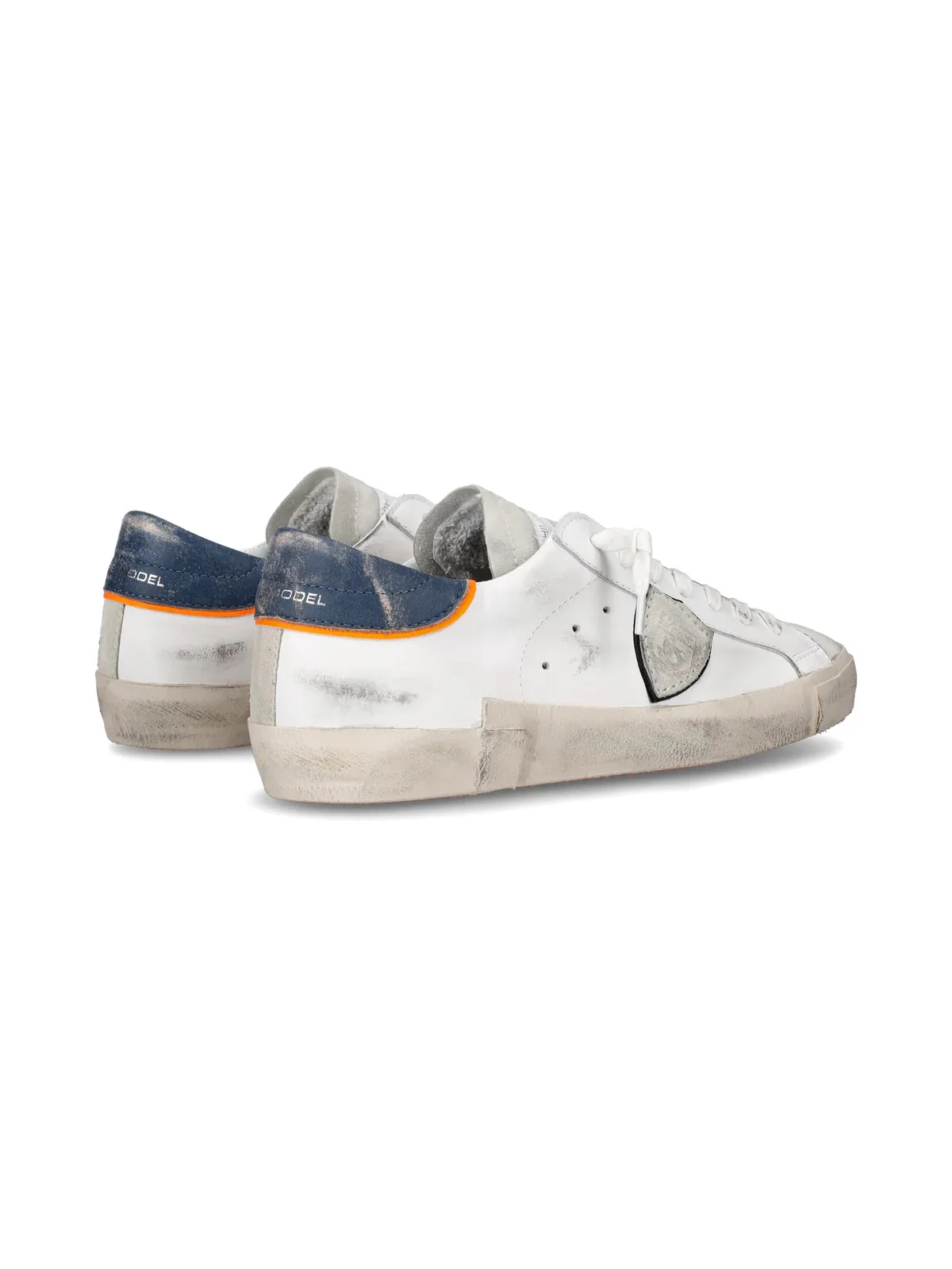PHILIPPE MODEL Sneaker Uomo Prsx Low Man PRLU VV02 Bianco - Image 3