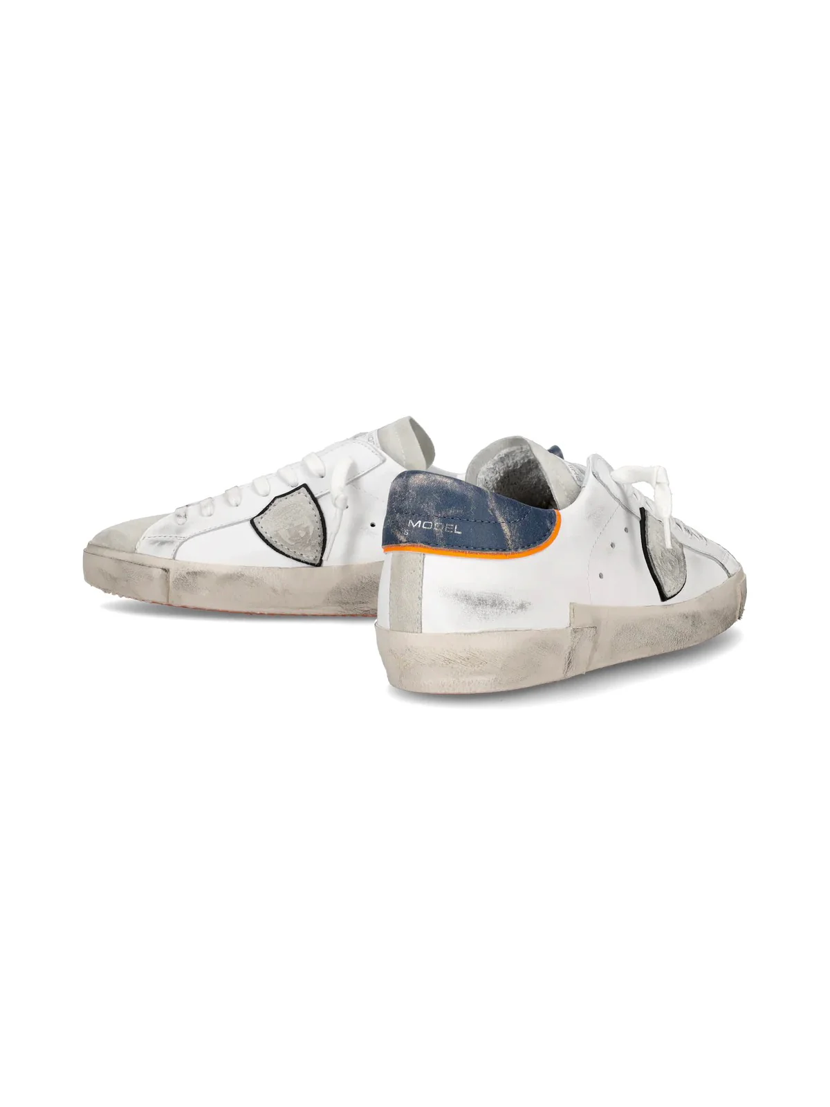 PHILIPPE MODEL Sneaker Uomo Prsx Low Man PRLU VV02 Bianco - Image 6