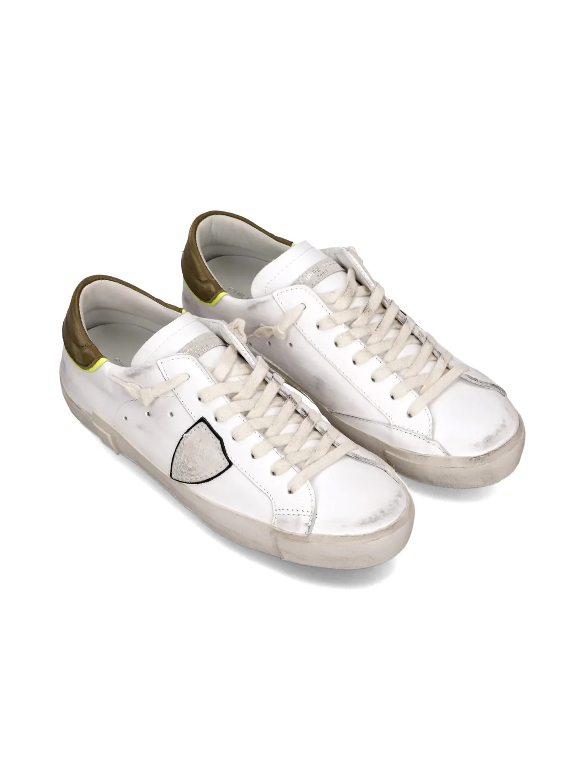 PHILIPPE MODEL Sneaker Uomo Prsx Low Man PRLU VV08 Bianco - Image 2