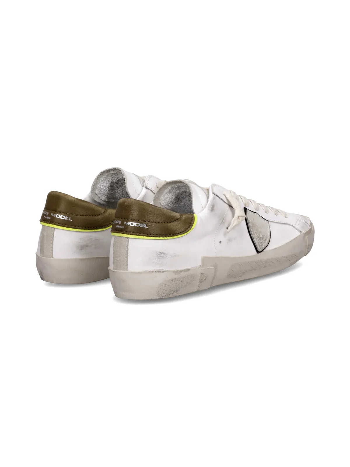 PHILIPPE MODEL Sneaker Uomo Prsx Low Man PRLU VV08 Bianco - Image 3