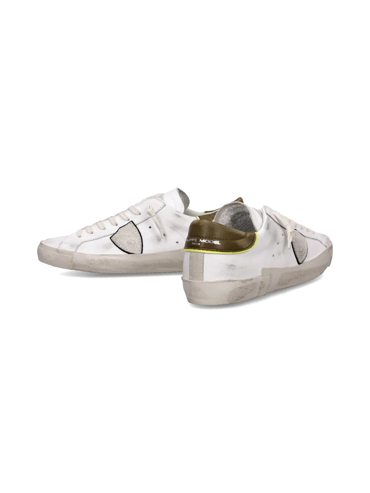 PHILIPPE MODEL Sneaker Uomo Prsx Low Man PRLU VV08 Bianco - Image 5