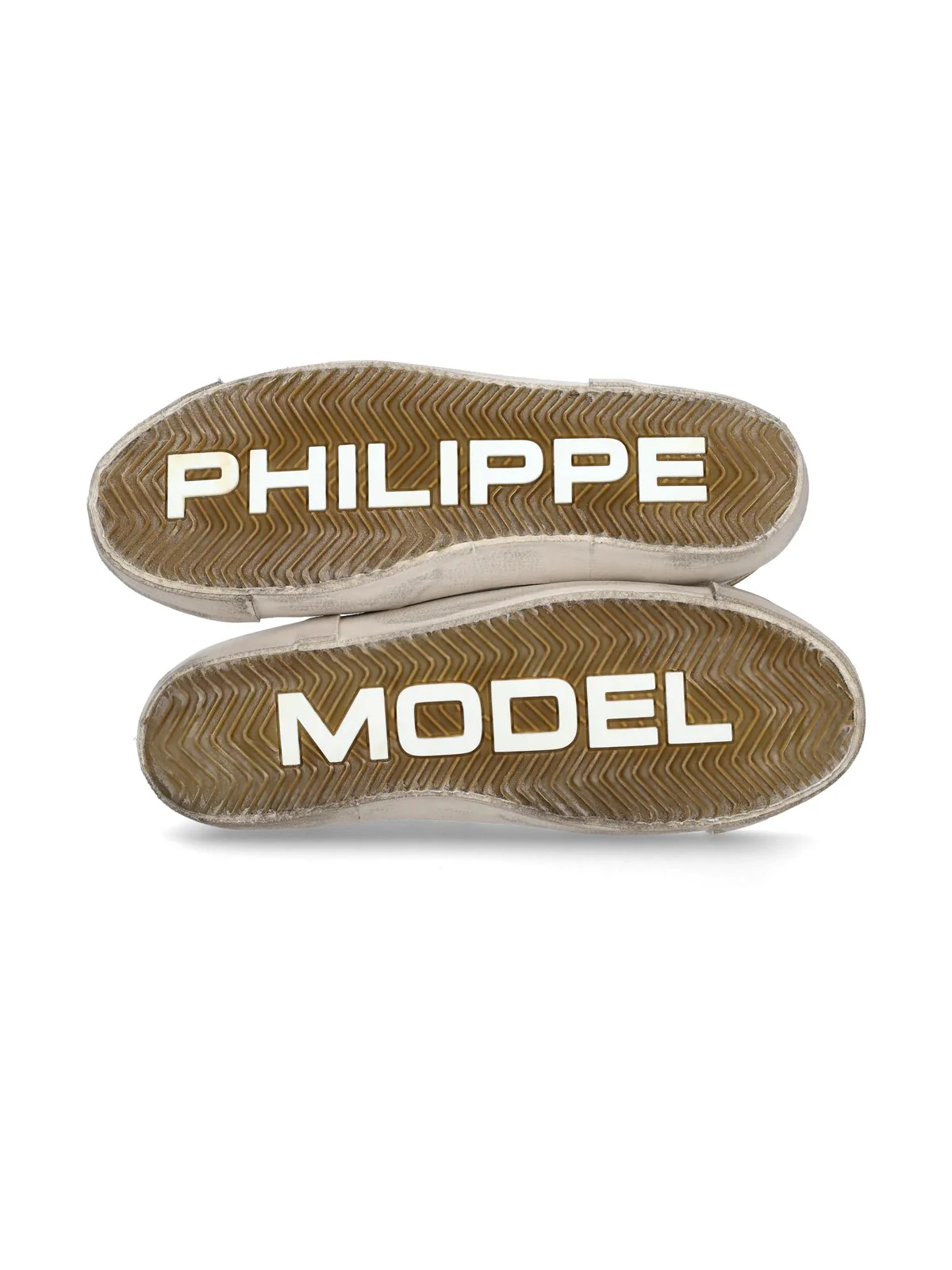 PHILIPPE MODEL Sneaker Uomo Prsx Low Man PRLU WX30 Beige - Image 3