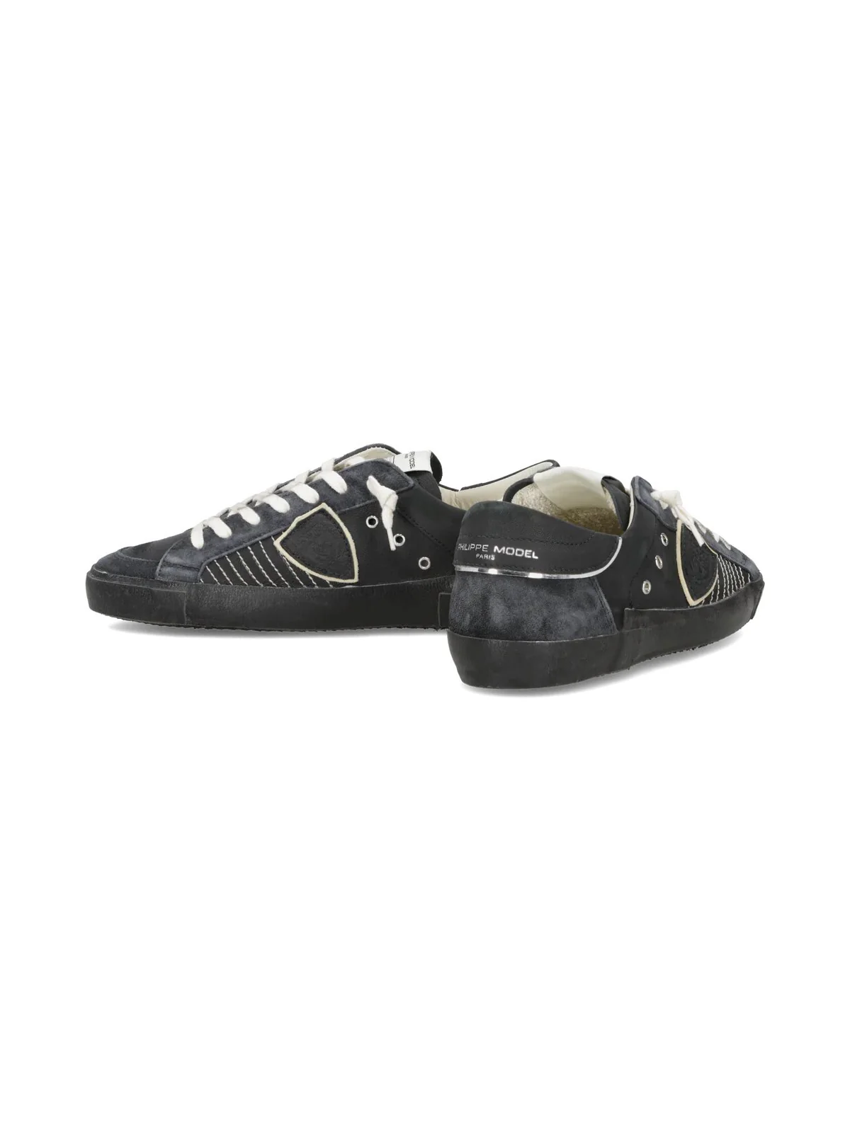 PHILIPPE MODEL Sneaker Uomo Prsx Low Man PRLU XP09 MIXAGE POP_NOIR NOIR - Image 2
