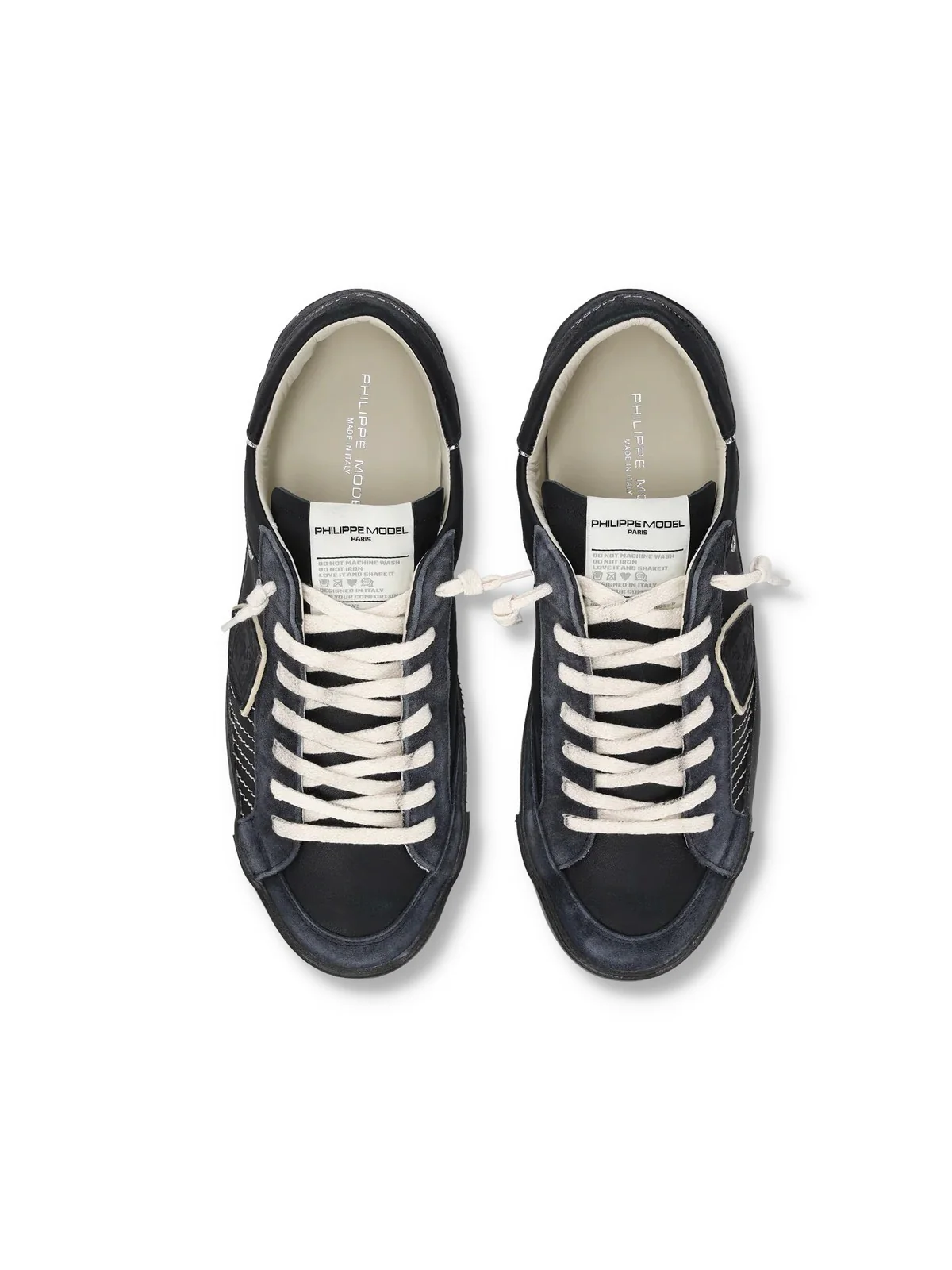 PHILIPPE MODEL Sneaker Uomo Prsx Low Man PRLU XP09 MIXAGE POP_NOIR NOIR - Image 4