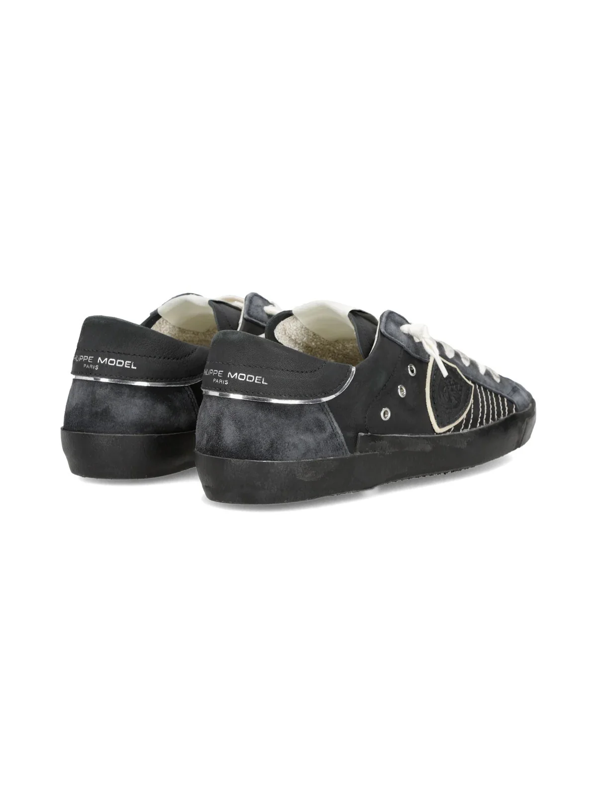PHILIPPE MODEL Sneaker Uomo Prsx Low Man PRLU XP09 MIXAGE POP_NOIR NOIR - Image 5