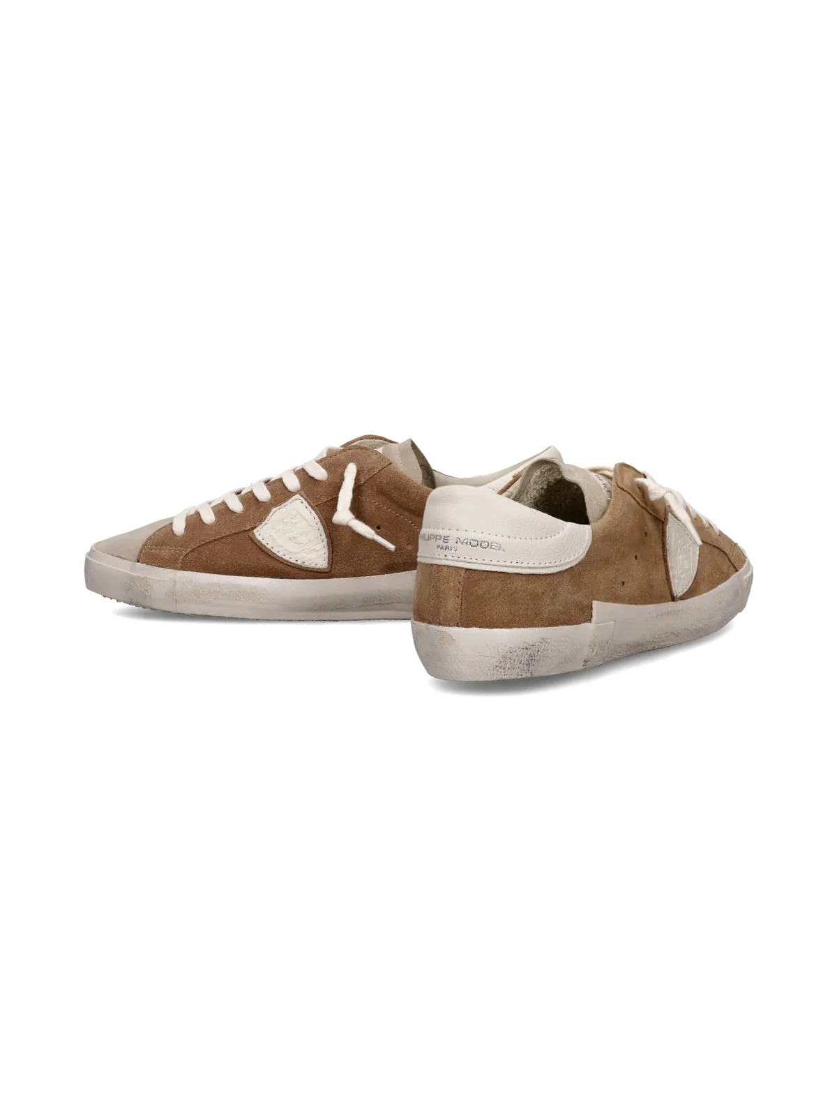 PHILIPPE MODEL Sneaker Uomo Prsx Low Man PRLU XS11 Marrone - Image 4