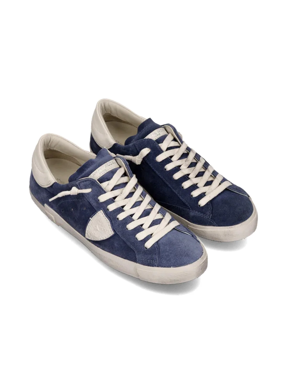 PHILIPPE MODEL Sneaker Uomo Prsx Low Man PRLU XS12 Blu - Image 2