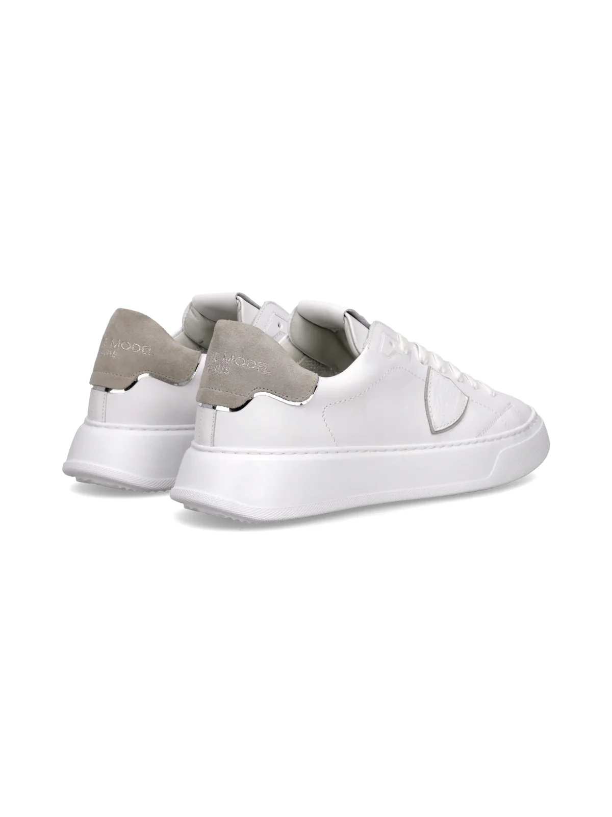 PHILIPPE MODEL Sneaker Uomo Temple low man BTLU VD21 Bianco - Image 3